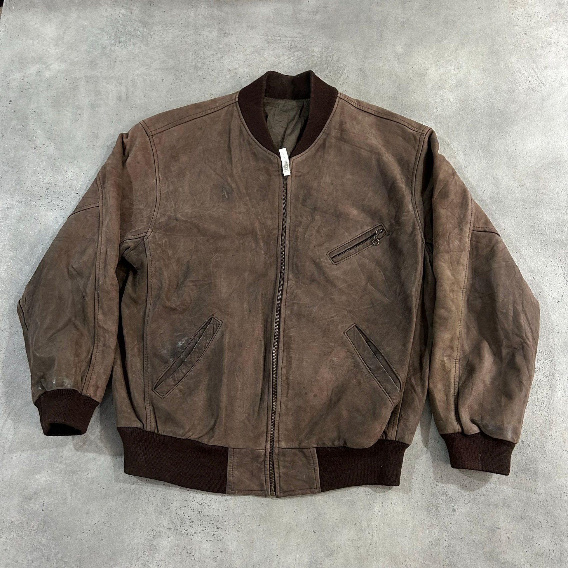 Vintage 70s-90s France Retro Flight Leather Jackets