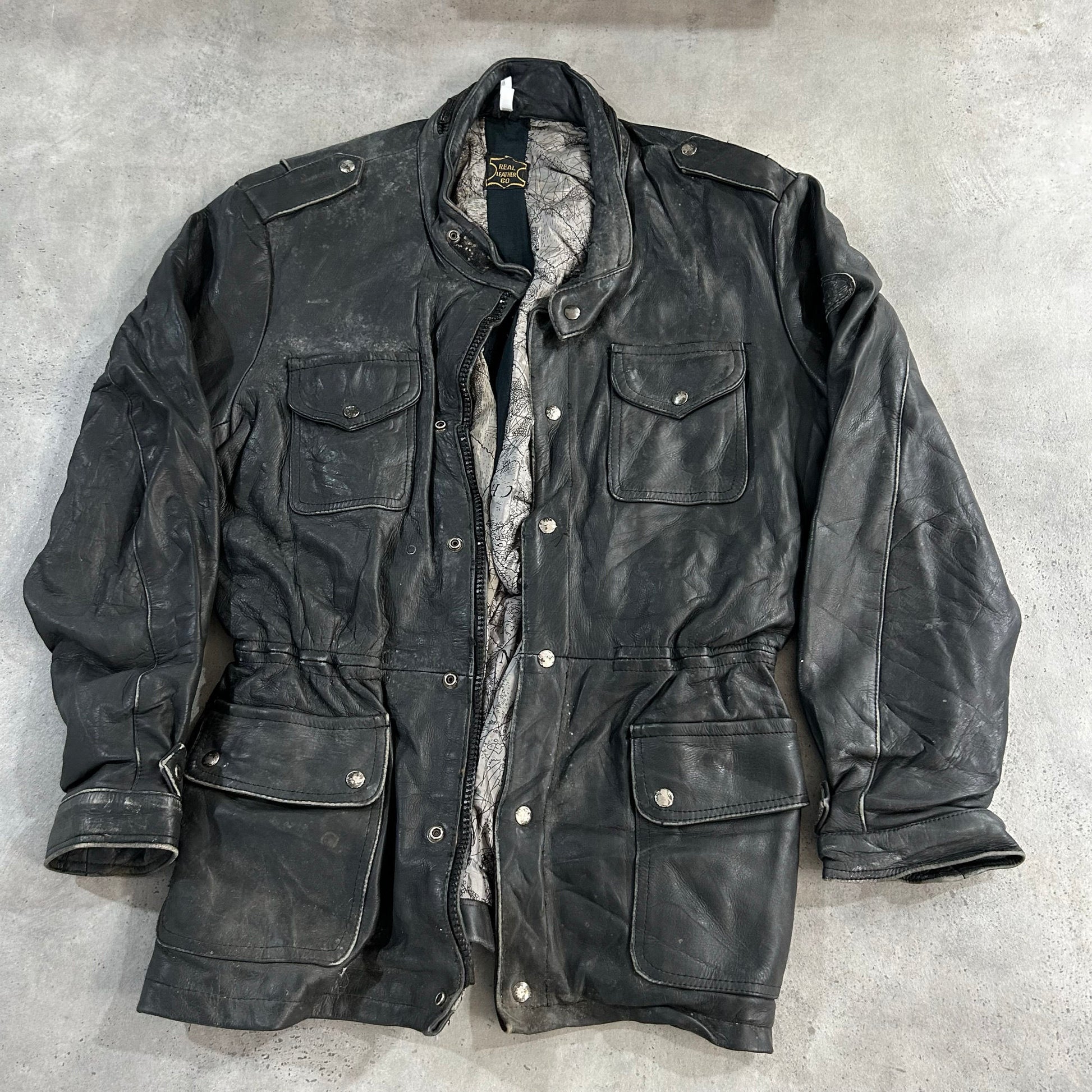 Vintage 70s-90s Retro Mid-Length Leather Jackets