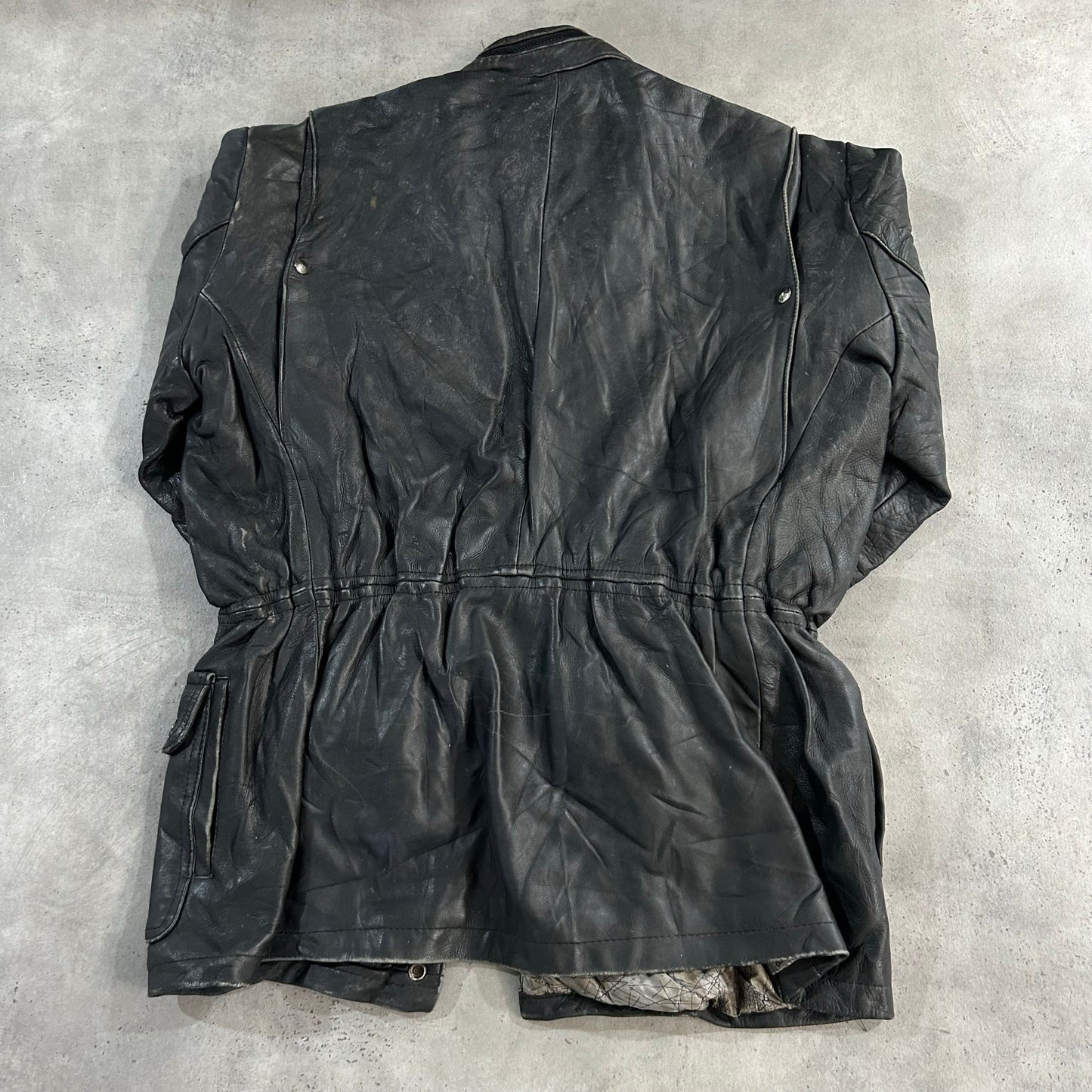 Vintage 70s-90s Retro Mid-Length Leather Jackets