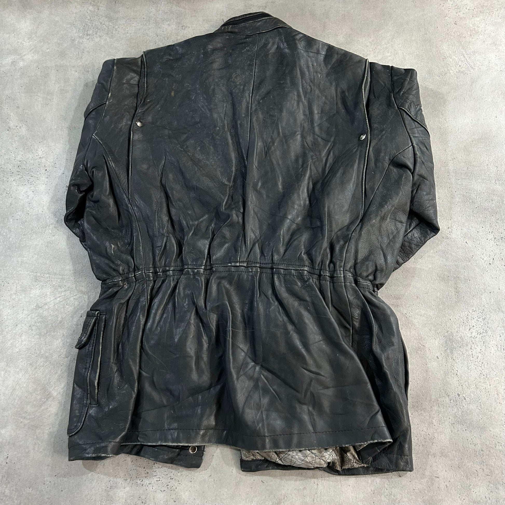 Vintage 70s-90s Retro Mid-Length Leather Jackets
