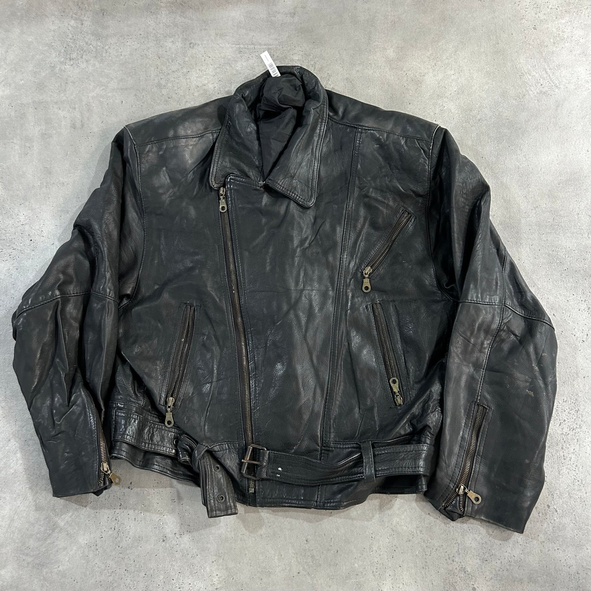 Vintage Retro Double Rider Leather Jackets