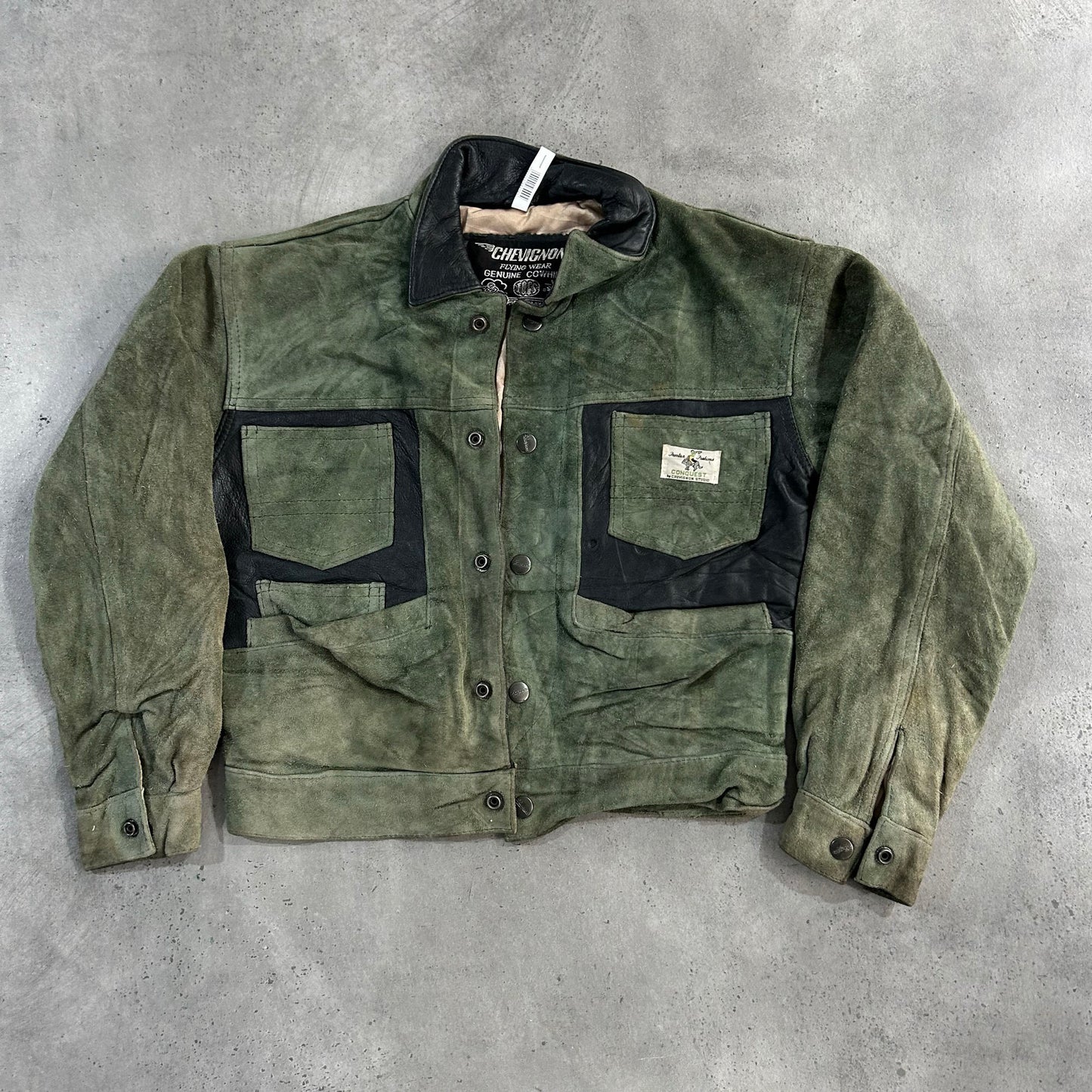Vintage 70s-90s Chevignon Retro Leather Jackets