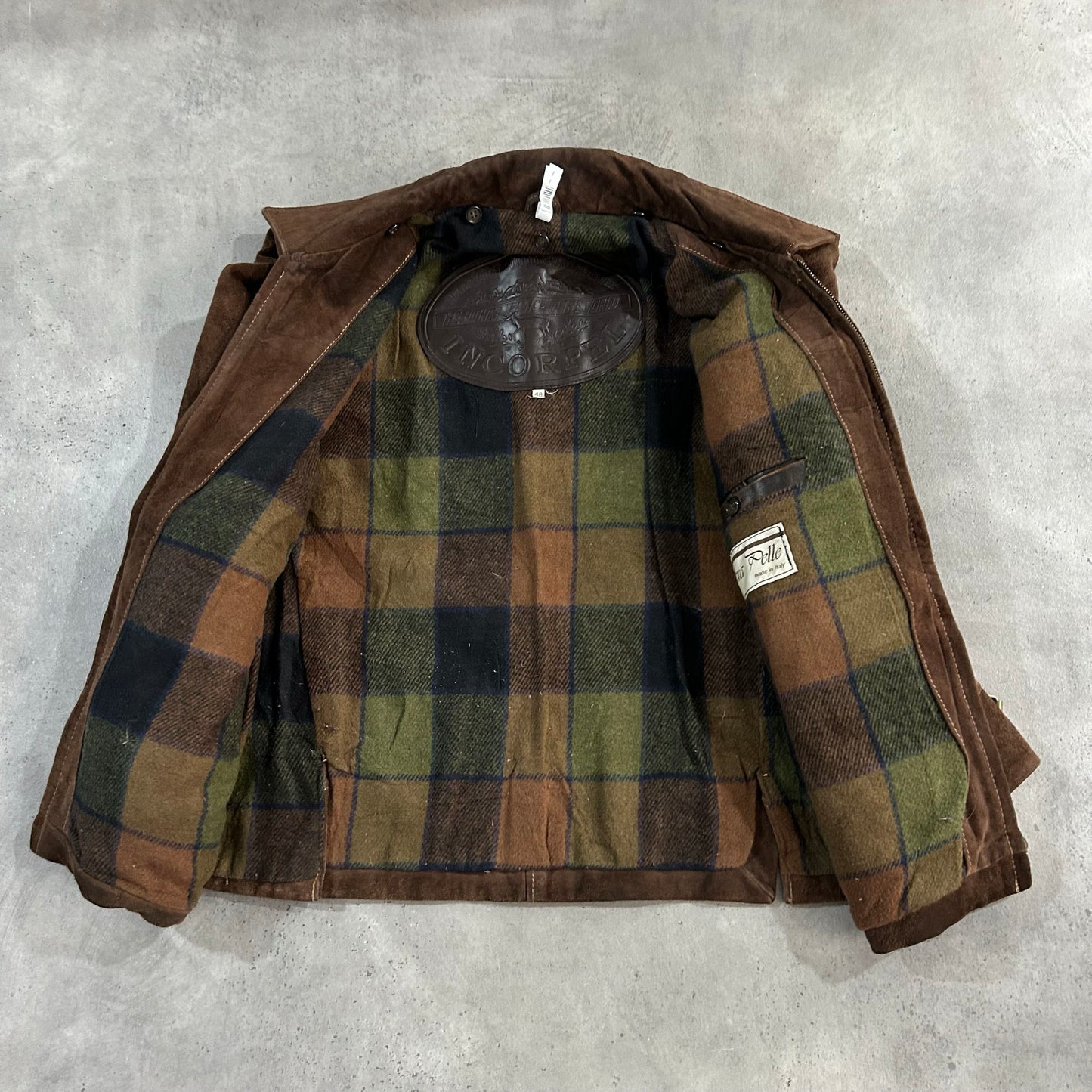 Vintage Italy Retro Leather Jackets