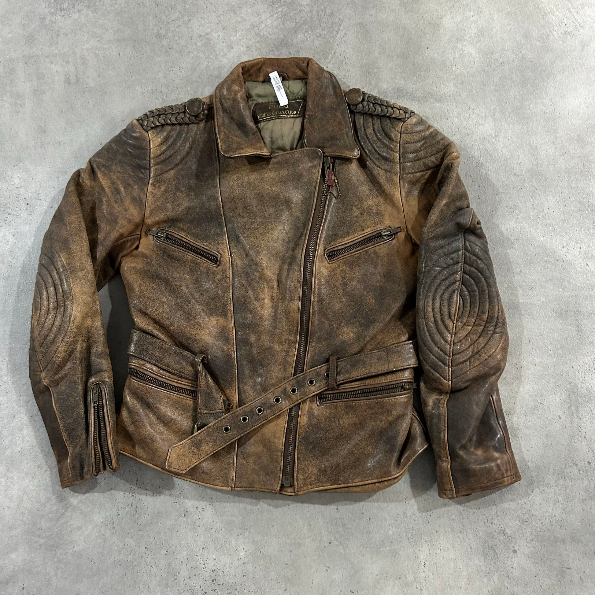Vintage Ralph Lauren Double Rider Leather Jackets