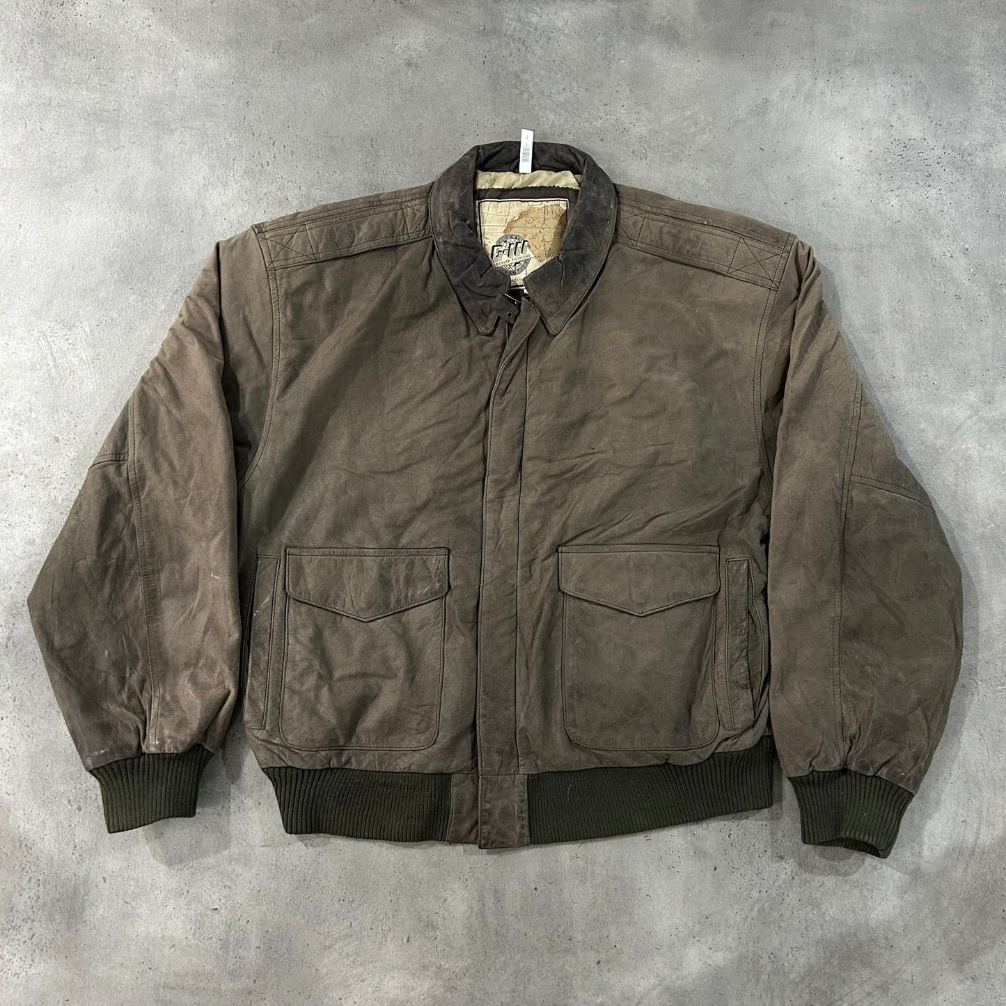 Vintage 70s-90s Military Flight Leather Jackets