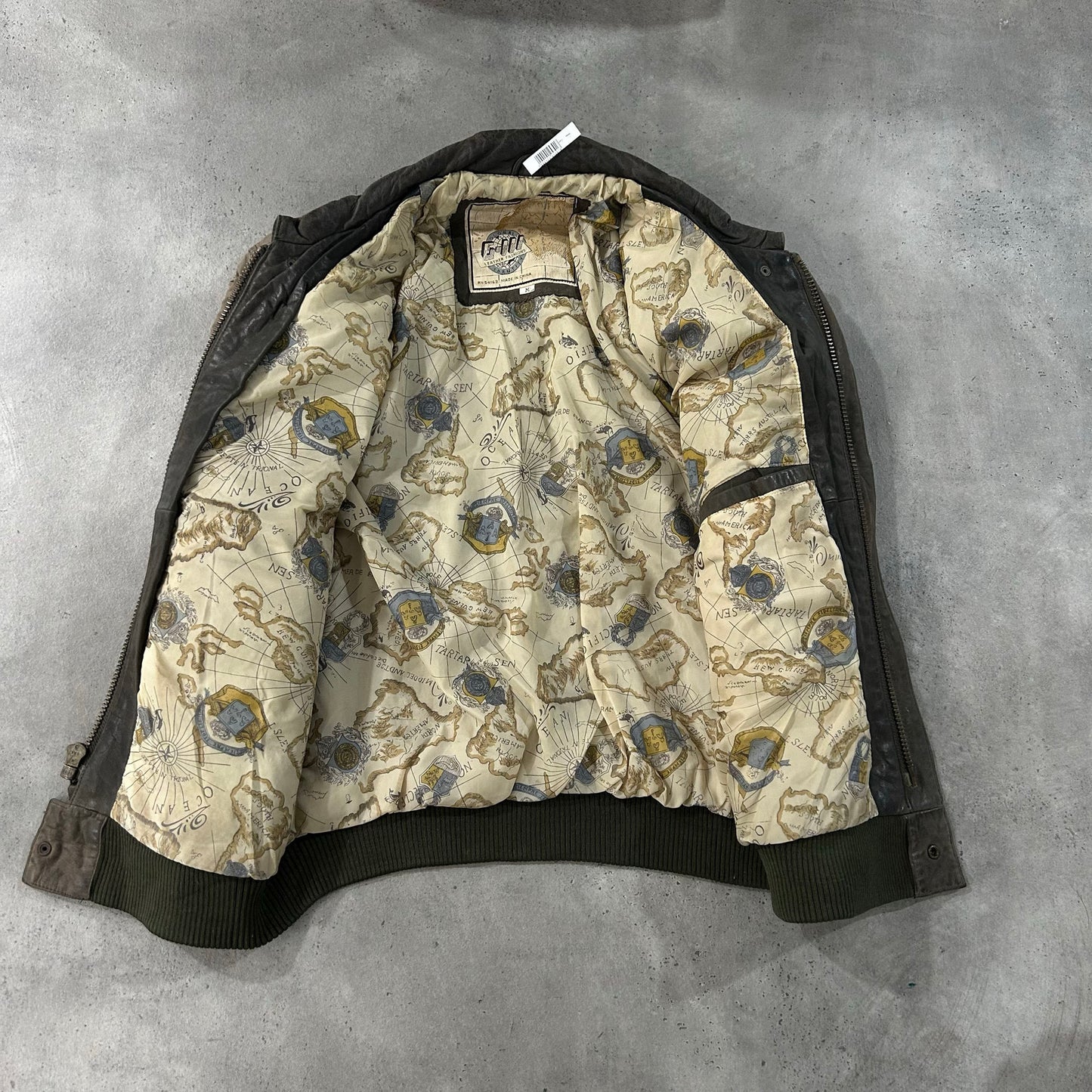 Vintage 70s-90s Military Flight Leather Jackets