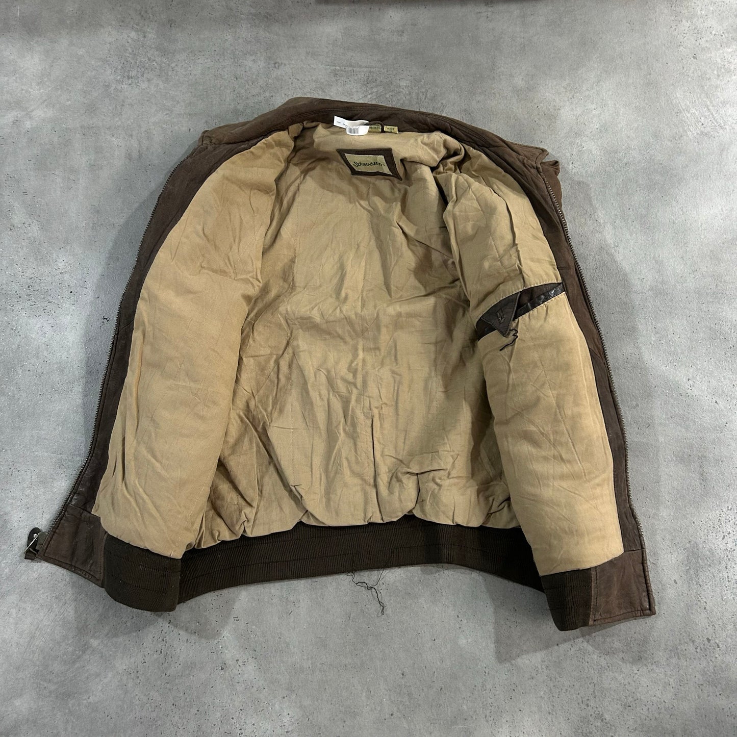 Vintage 70s-90s South Korea Retro Flight Leather Jackets