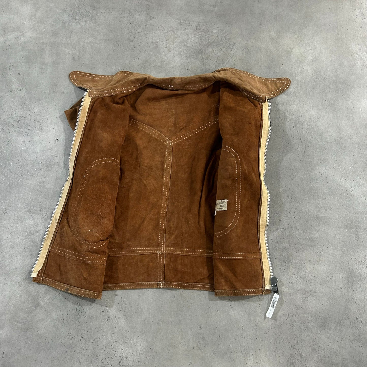 Vintage 70s-90s Spain Sears Workwear Leather Jackets