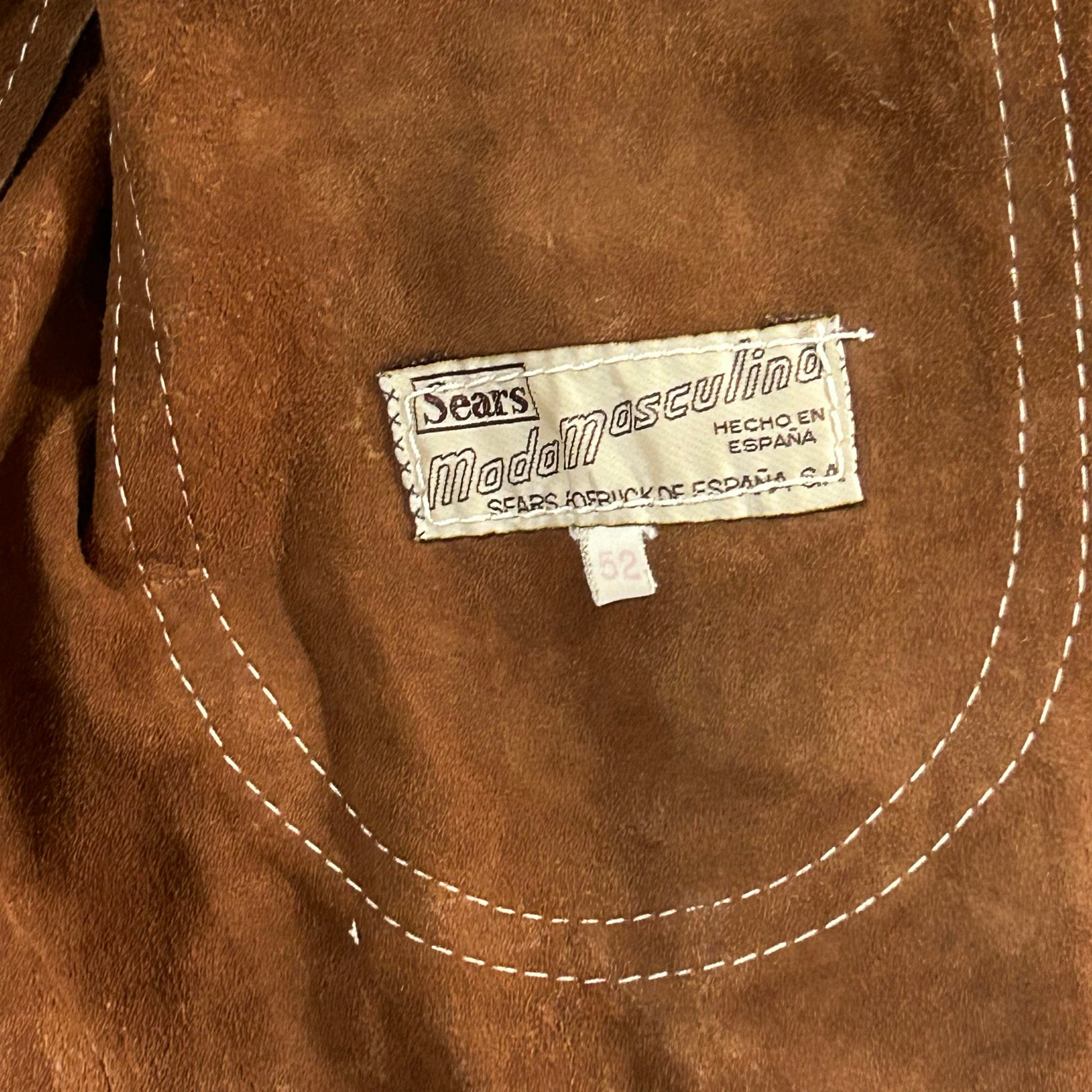 Vintage 70s-90s Spain Sears Workwear Leather Jackets