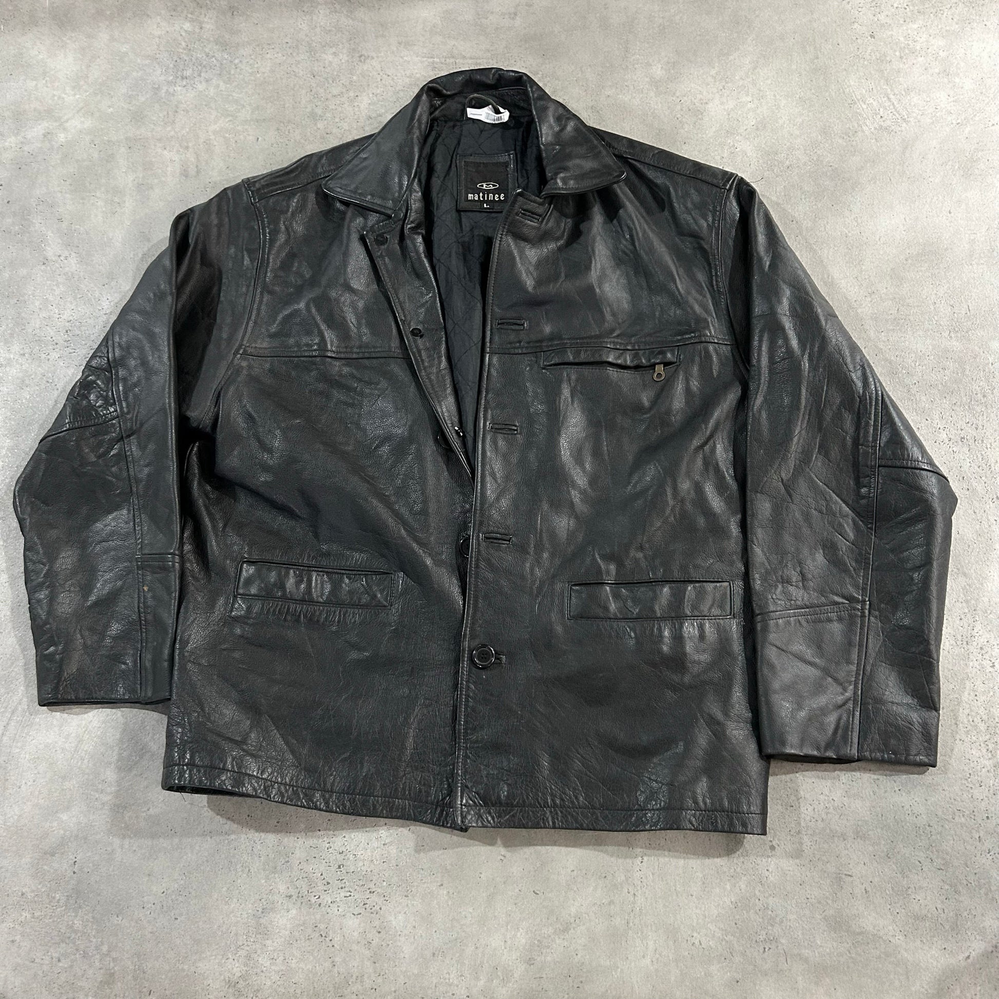 Vintage Mid-Length Leather Jackets