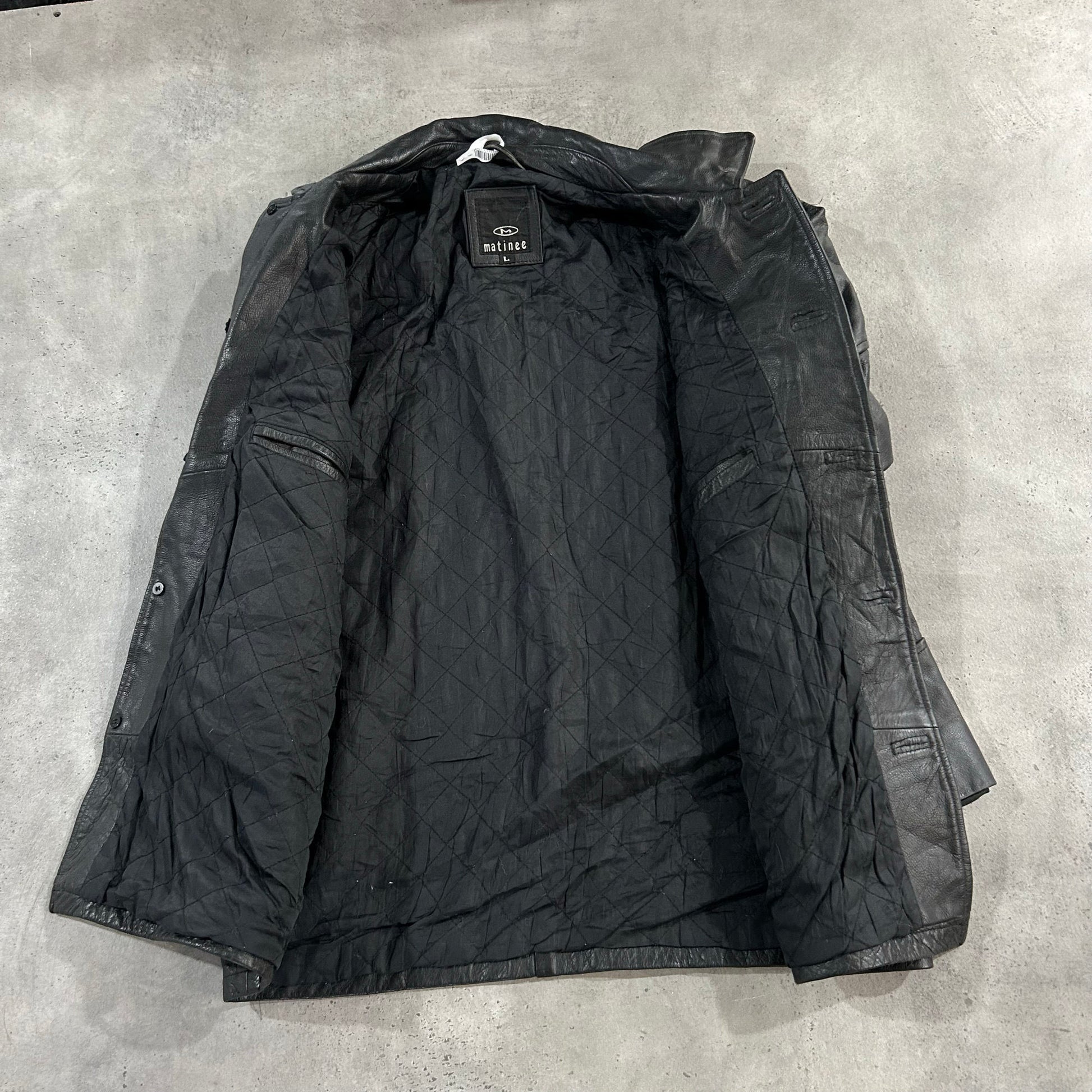 Vintage Mid-Length Leather Jackets