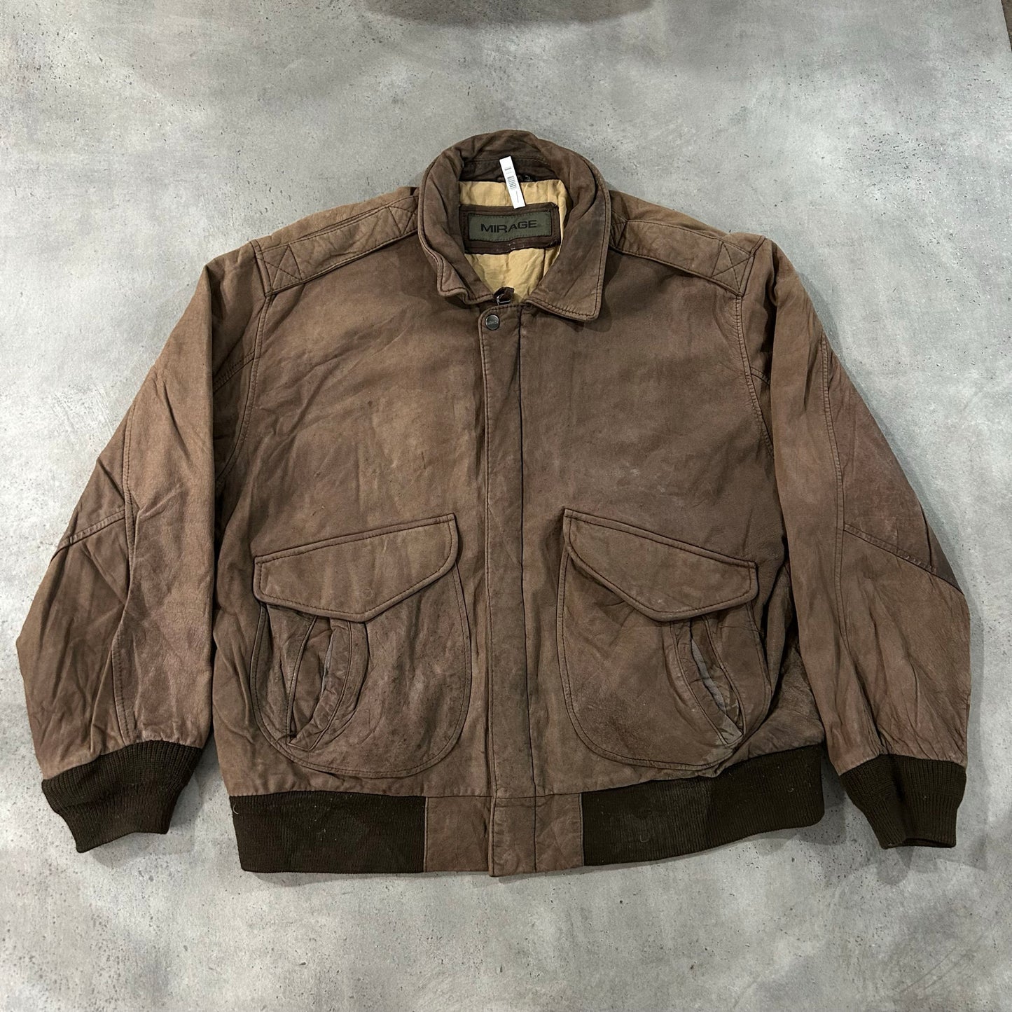 Vintage 70s-90s South Korea Retro Flight Leather Jackets