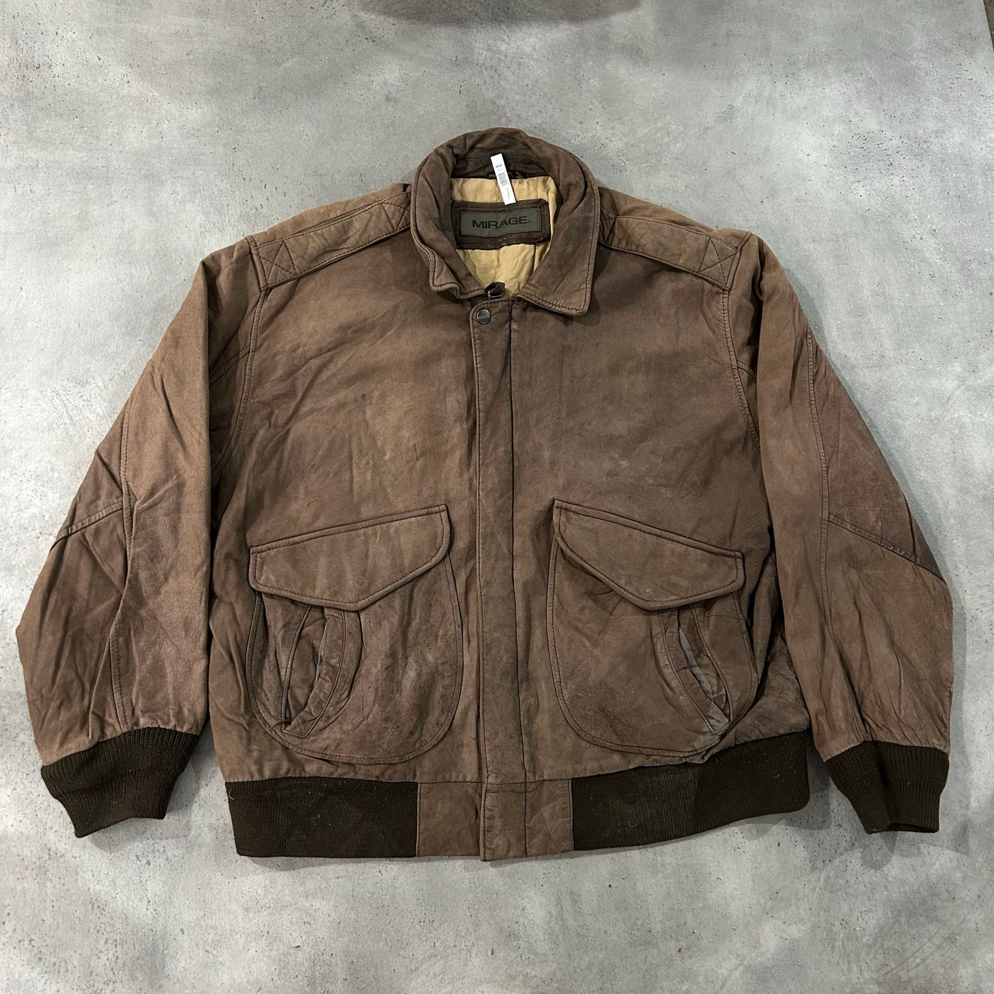 Vintage 70s-90s South Korea Retro Flight Leather Jackets
