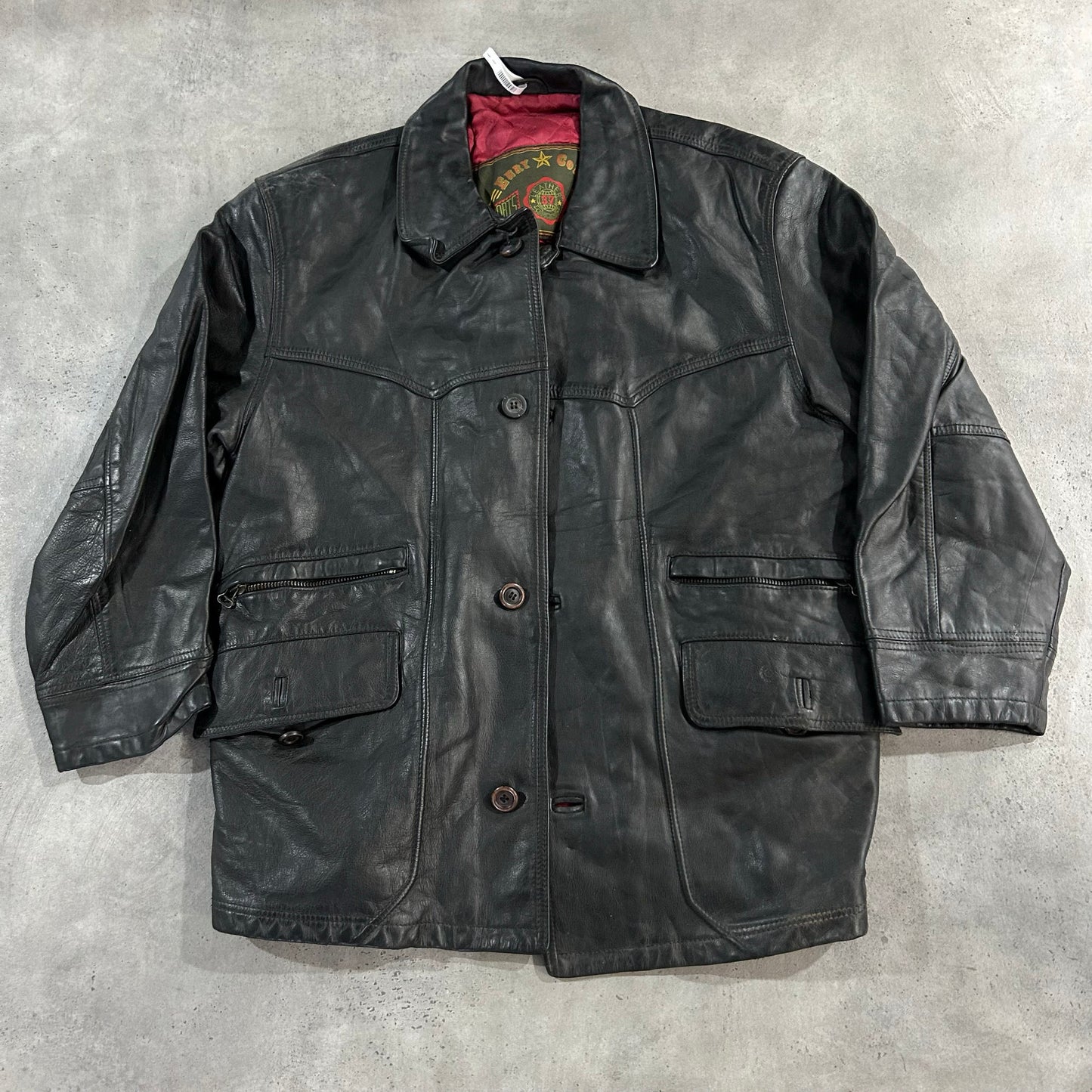 Vintage 70s-90s Retro Mid-Length Leather Jackets