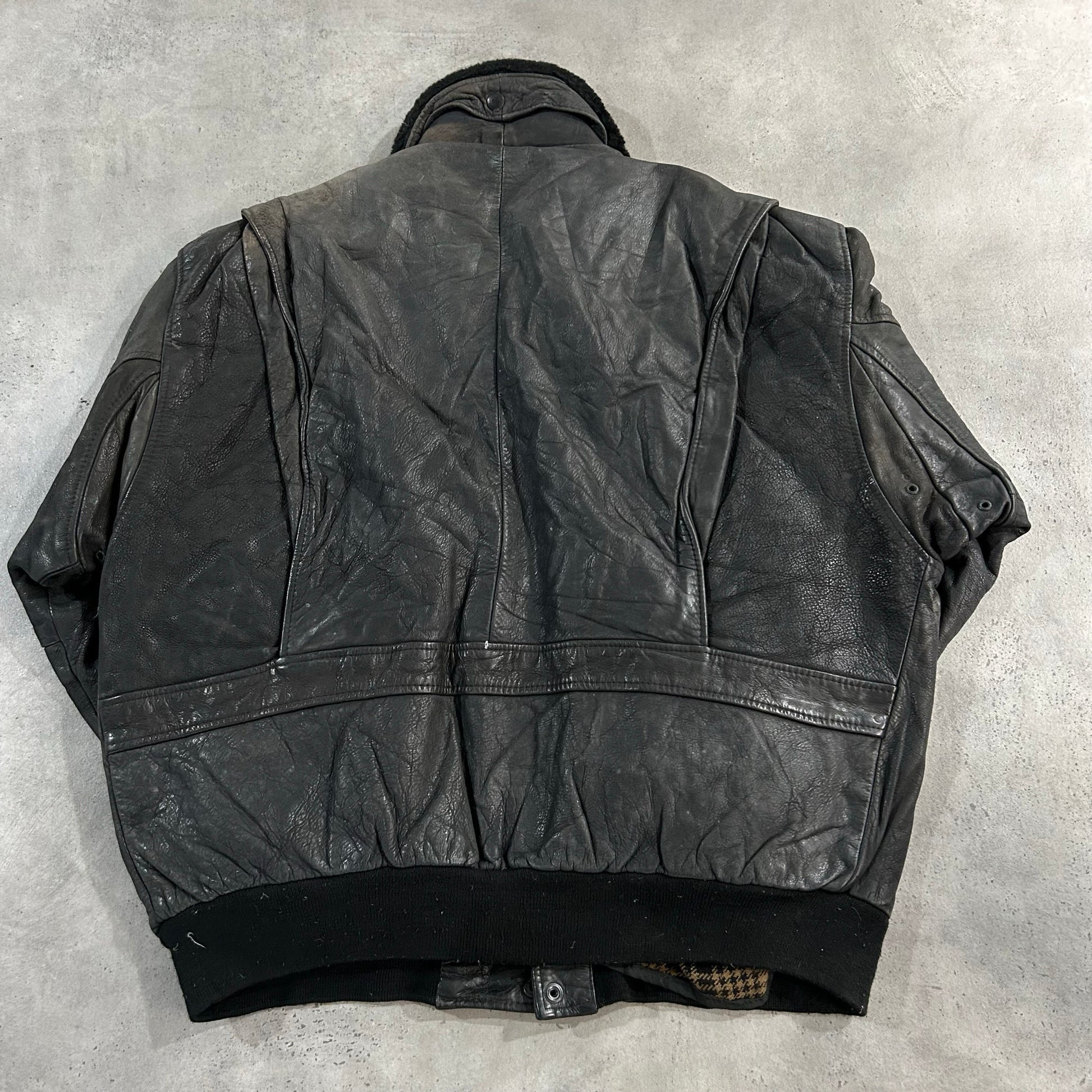 Vintage 70s-90s Military Flight Leather Jackets
