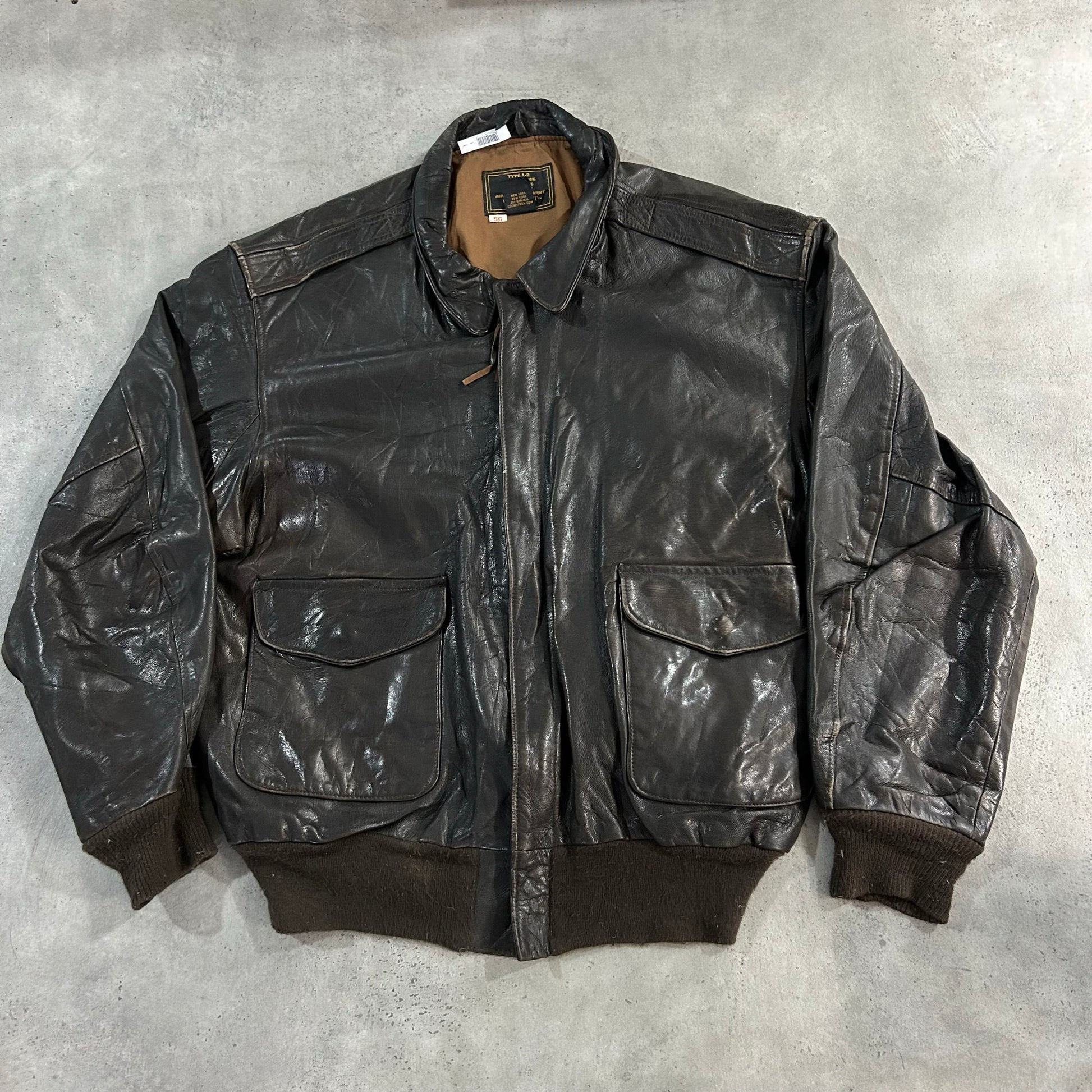 Vintage Military A-2 Leather Jackets
