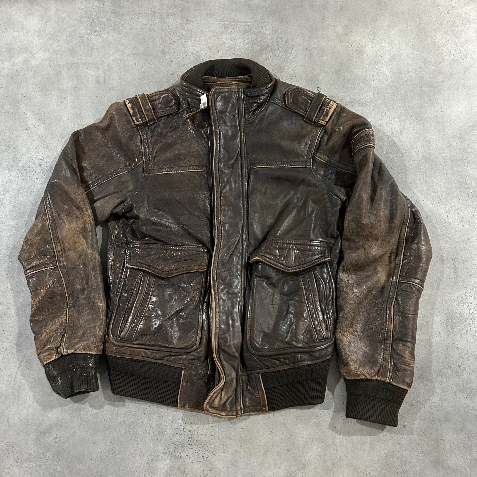 Vintage Retro Flight Leather Jackets