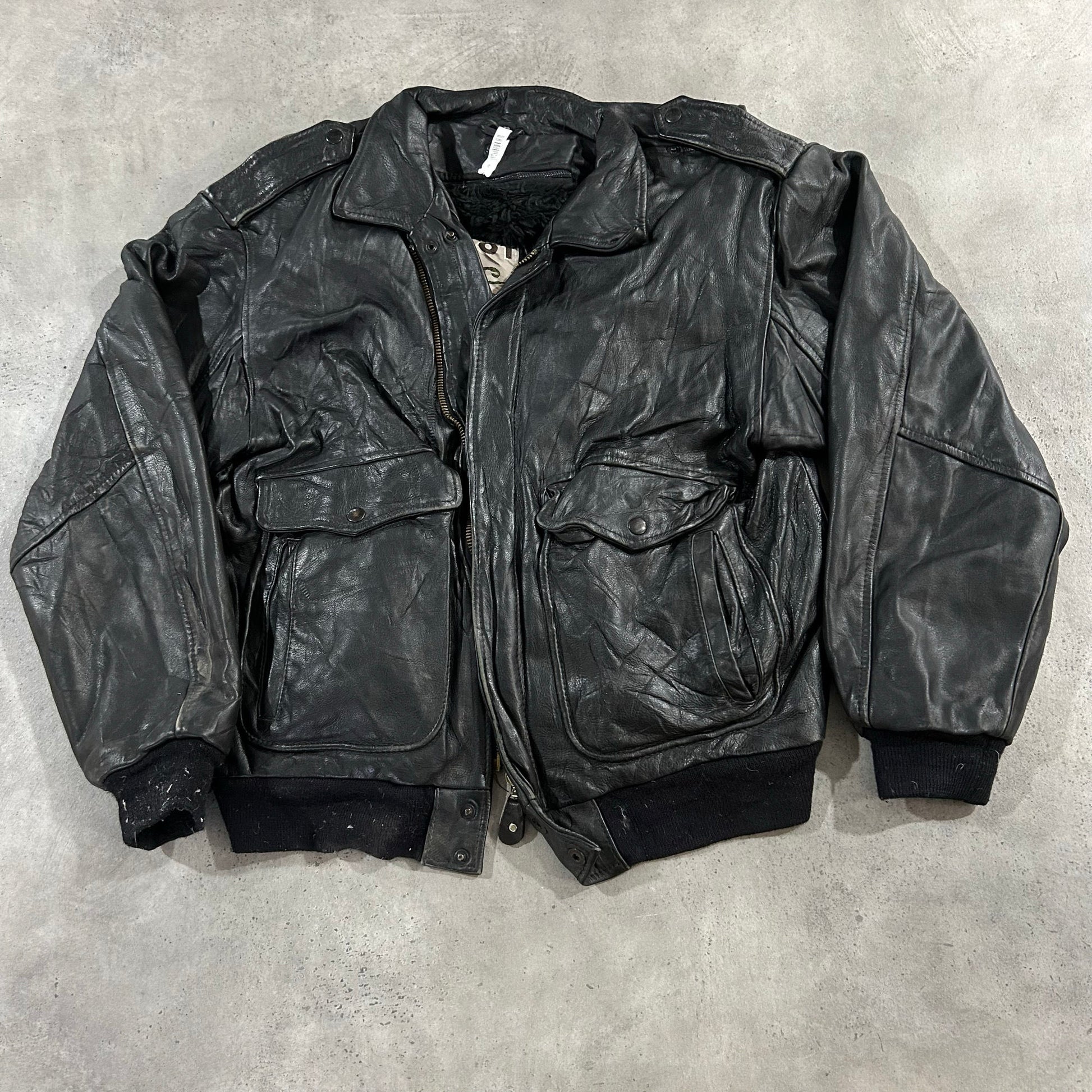 Vintage Military Flight Leather Jackets