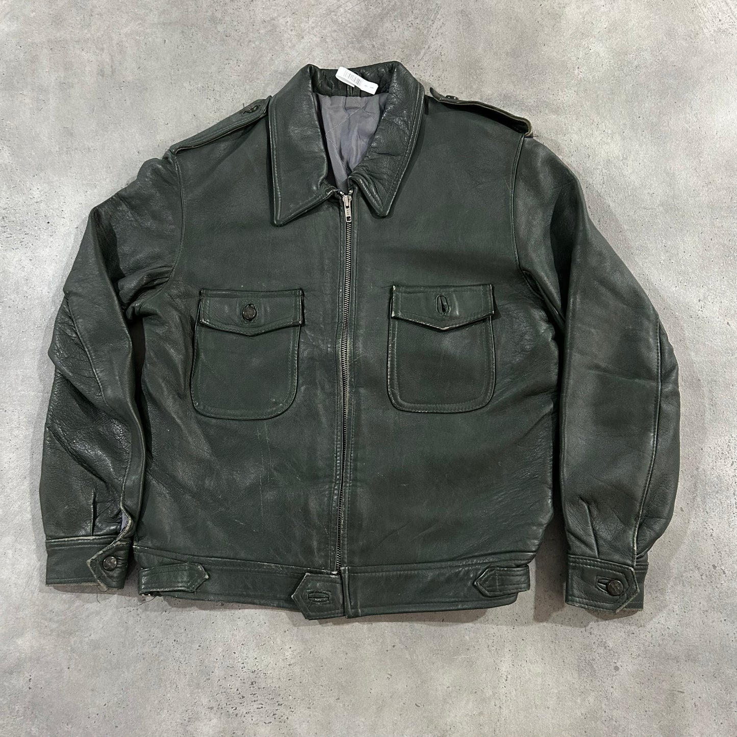 Vintage Portugal Retro Leather Jackets