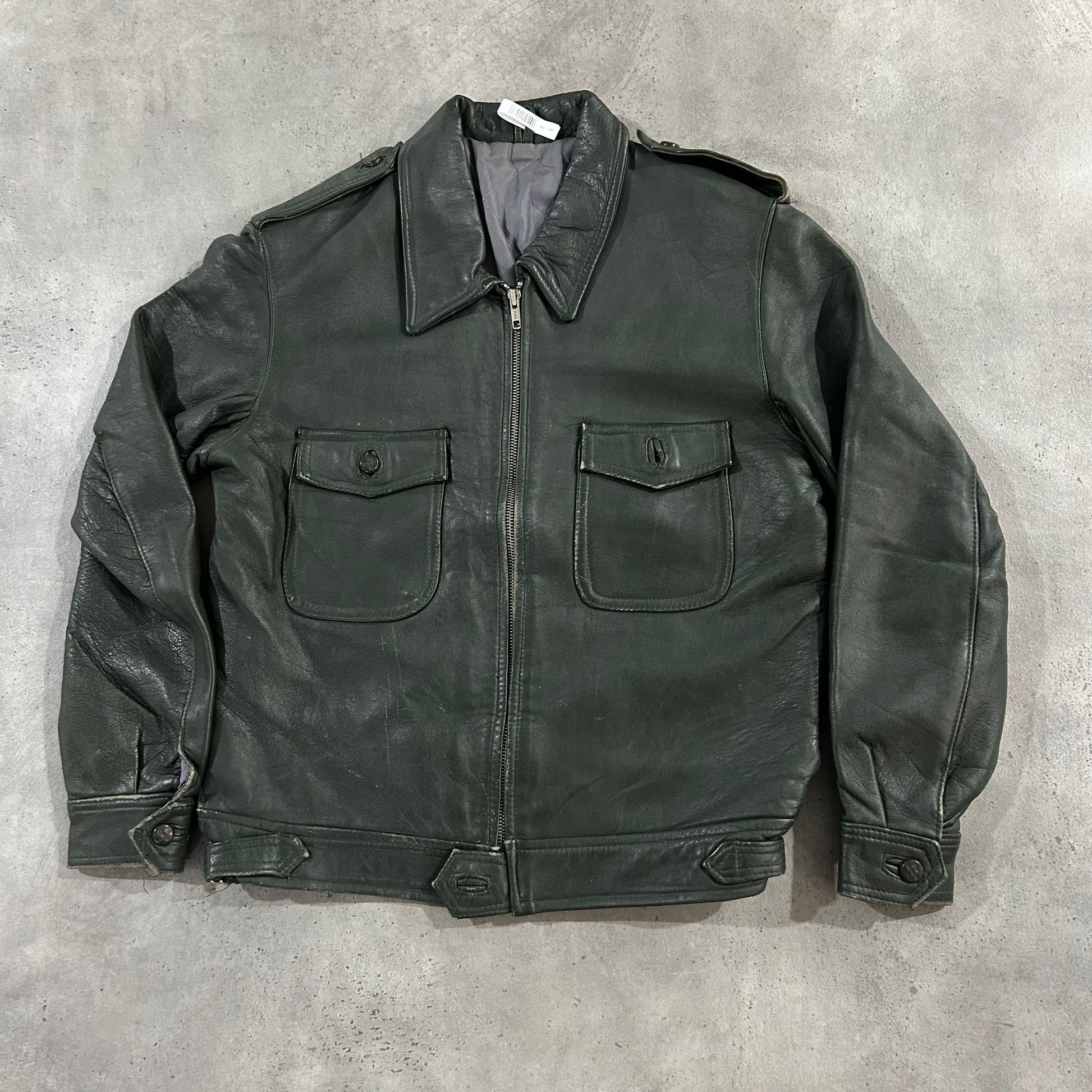 Vintage Portugal Retro Leather Jackets