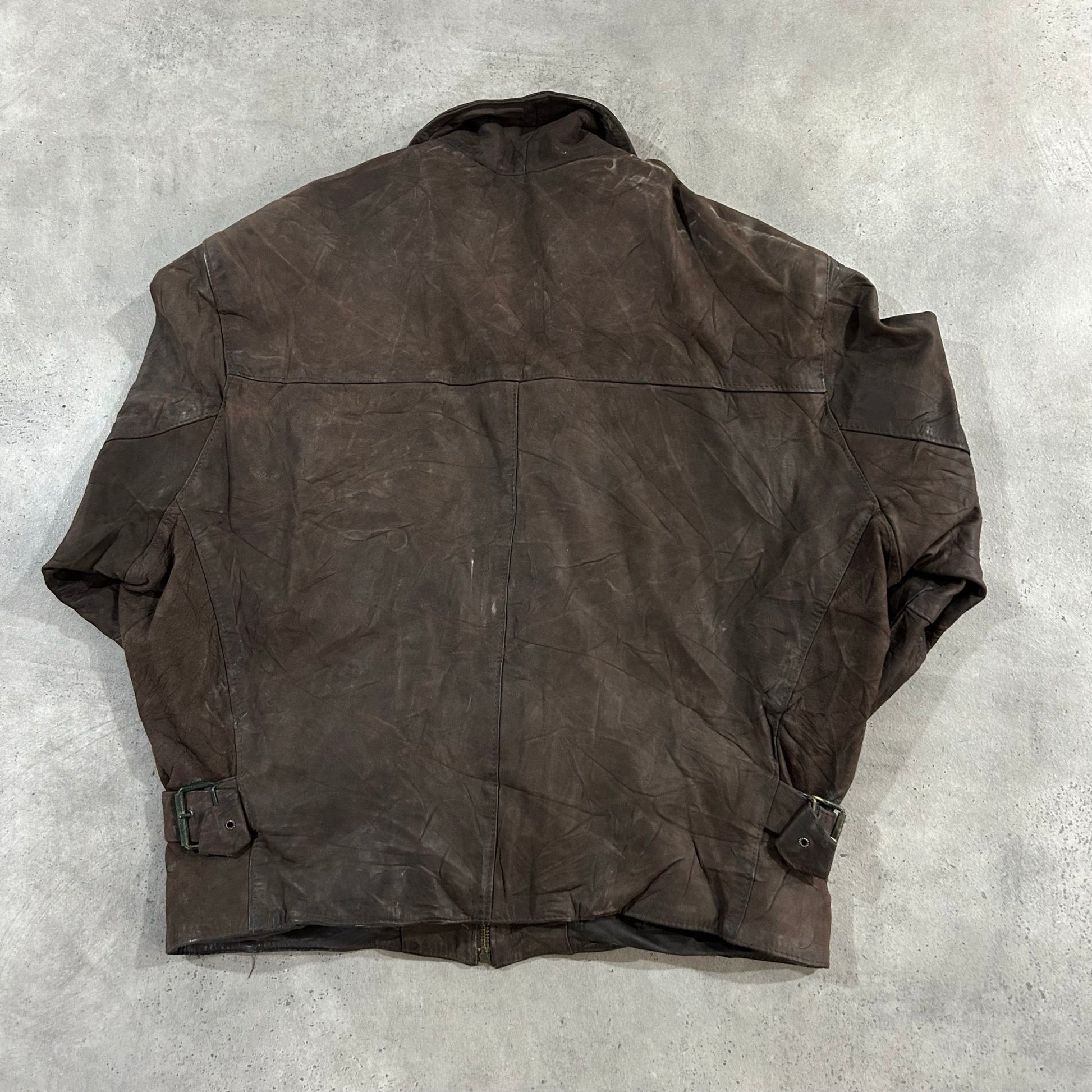 Vintage 70s-90s Italy Retro Leather Jackets