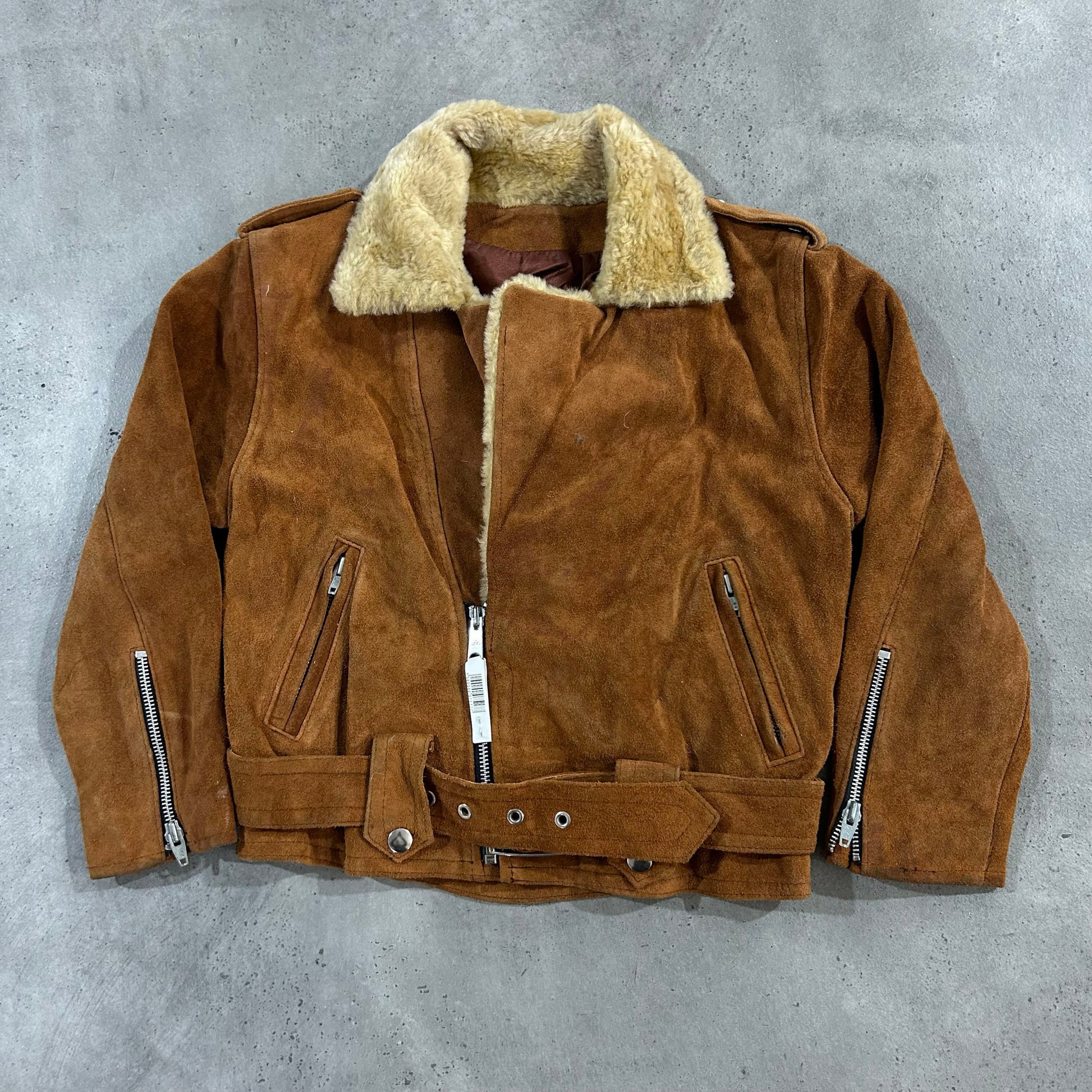 Vintage 70s-90s Canada Retro Double Rider Leather Jackets