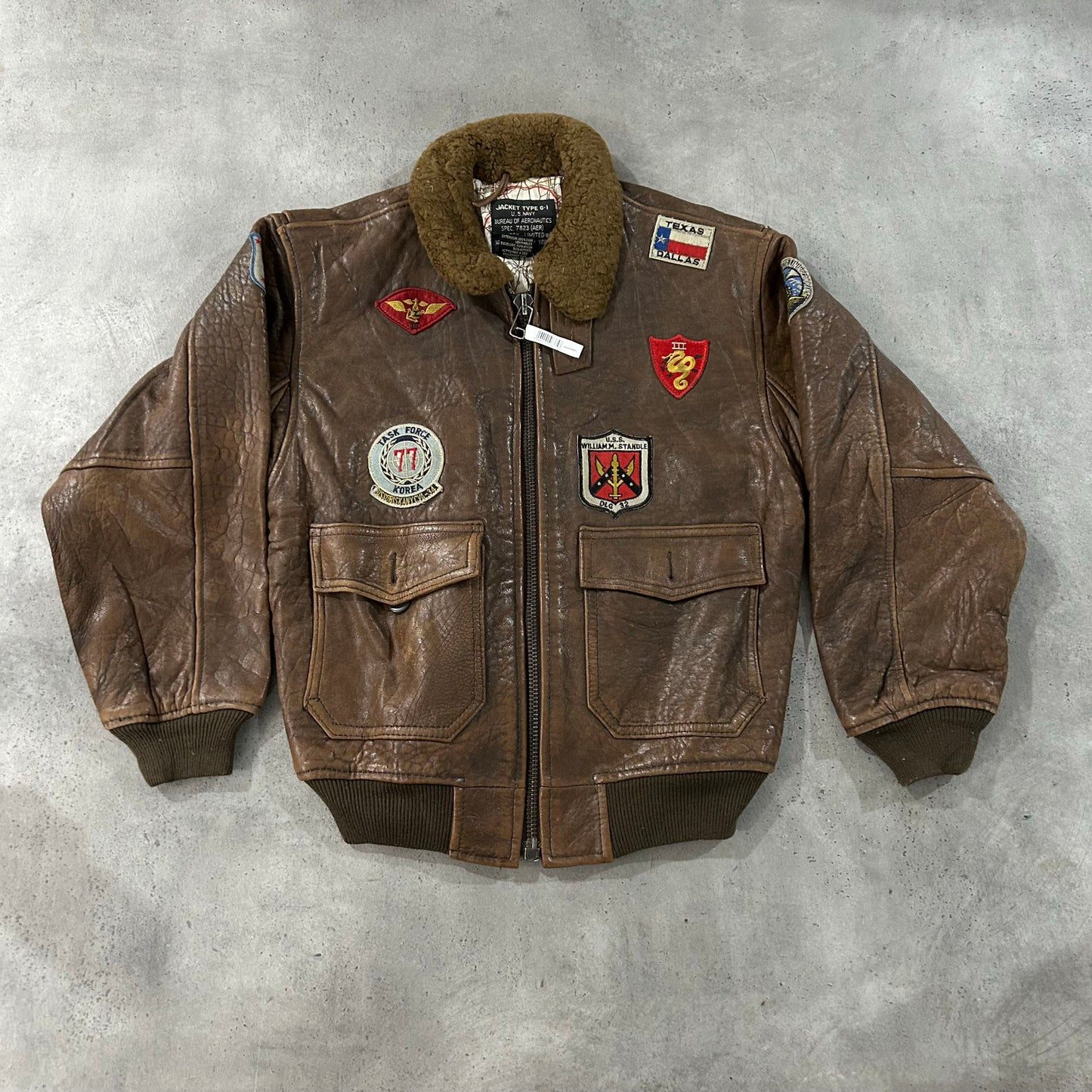Vintage 70s-90s Avirex Military Flight Leather Jackets
