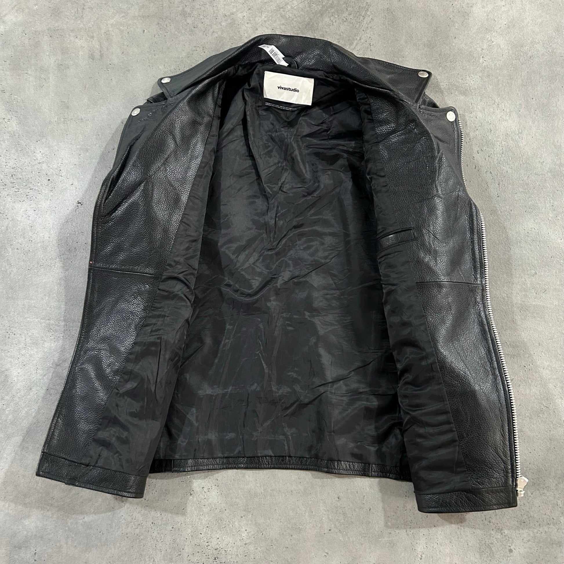 Vintage South Korea Double Rider Leather Jackets