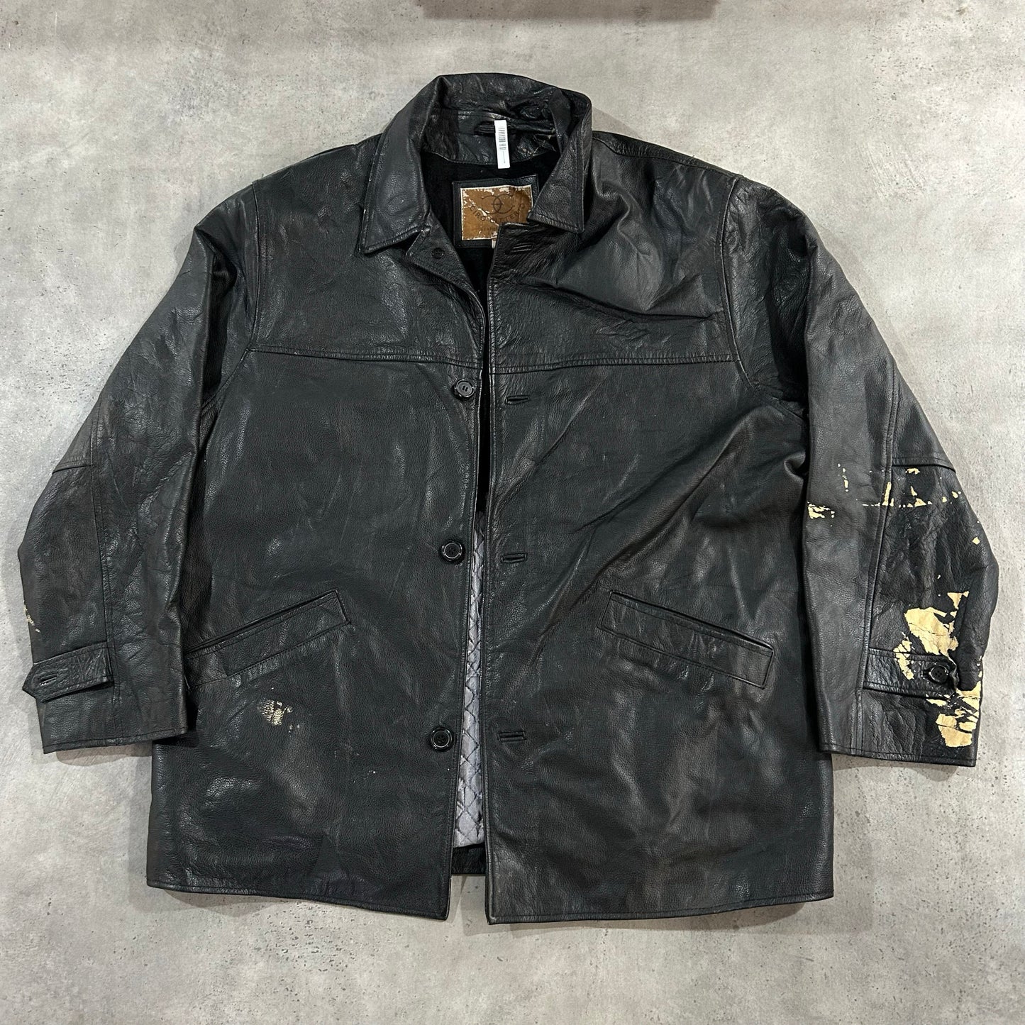 Vintage Mid-Length Leather Jackets