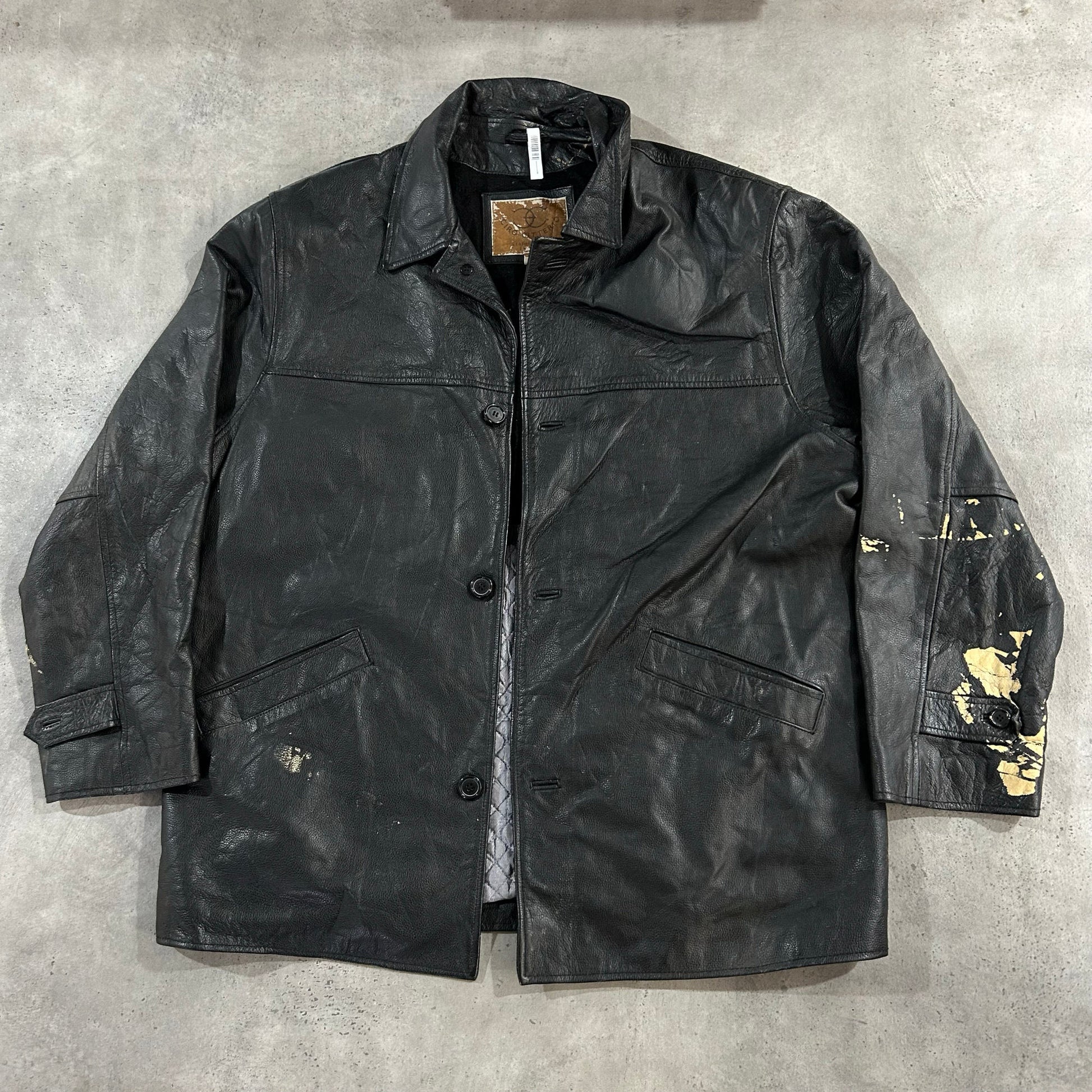 Vintage Mid-Length Leather Jackets