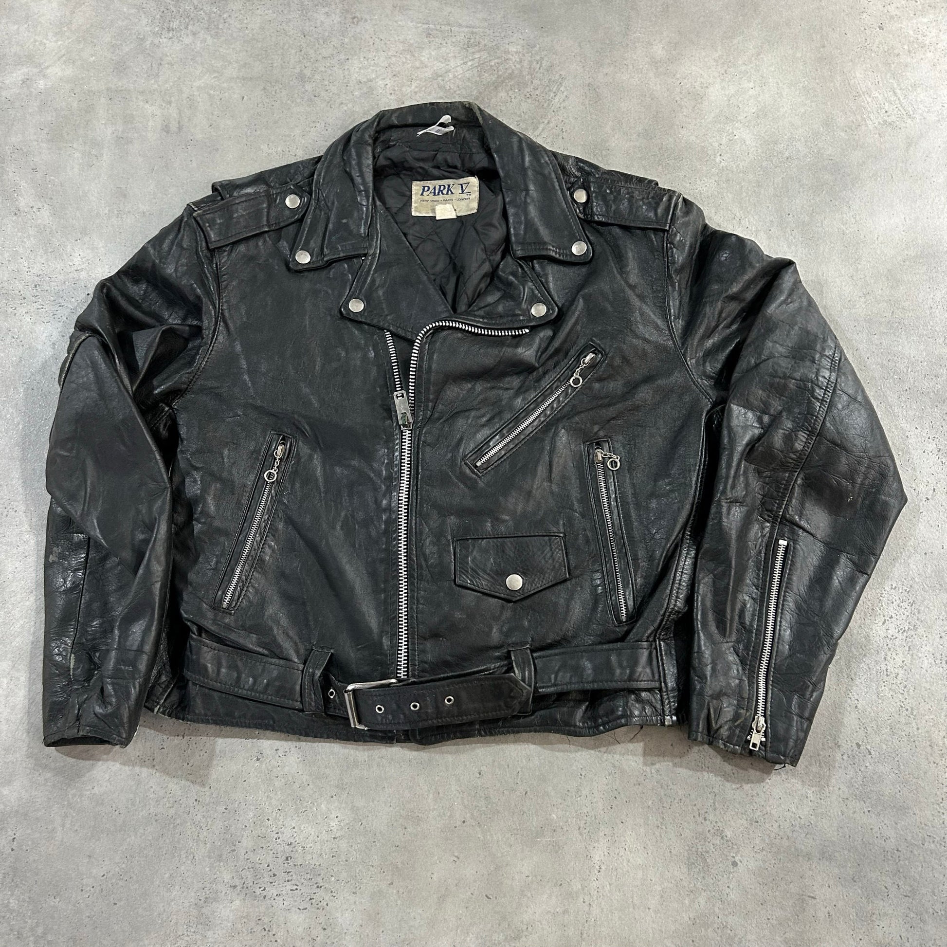 Vintage Double Rider Leather Jackets