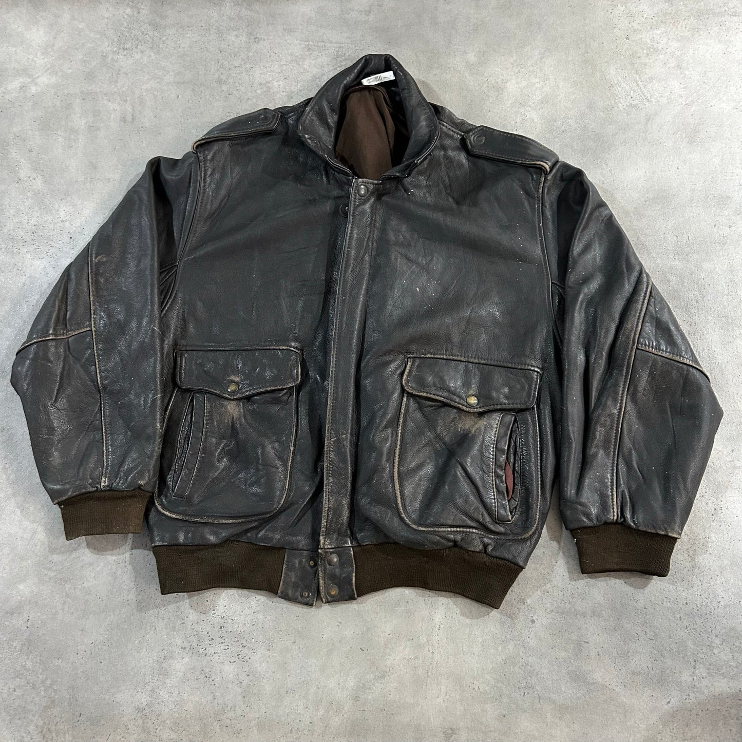 Vintage 70s-90s Military A-2 Leather Jackets