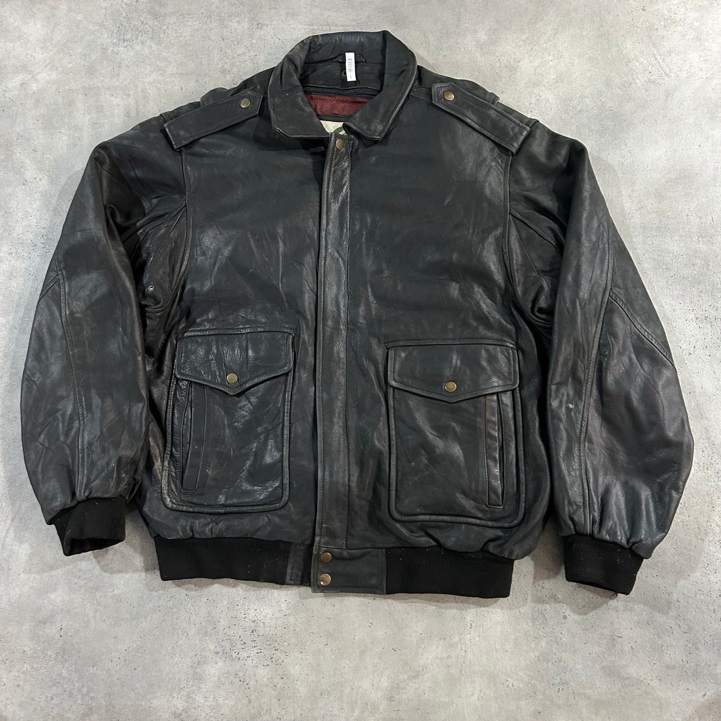 Vintage 70s-90s Military A-2 Leather Jackets