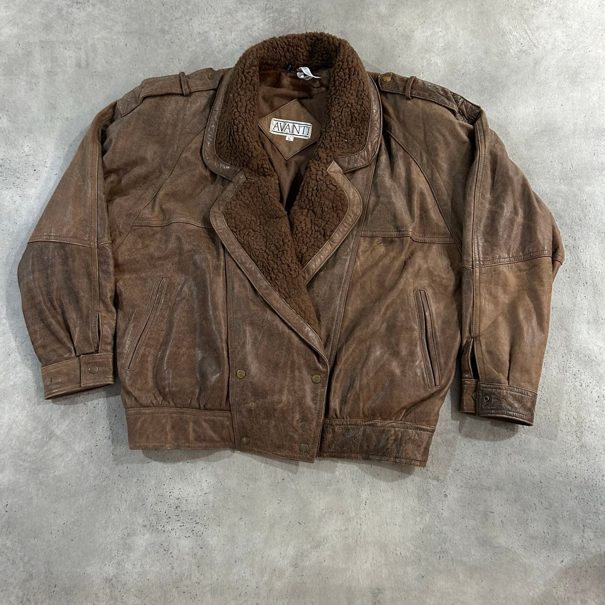 Vintage 70s-90s Retro Leather Jackets