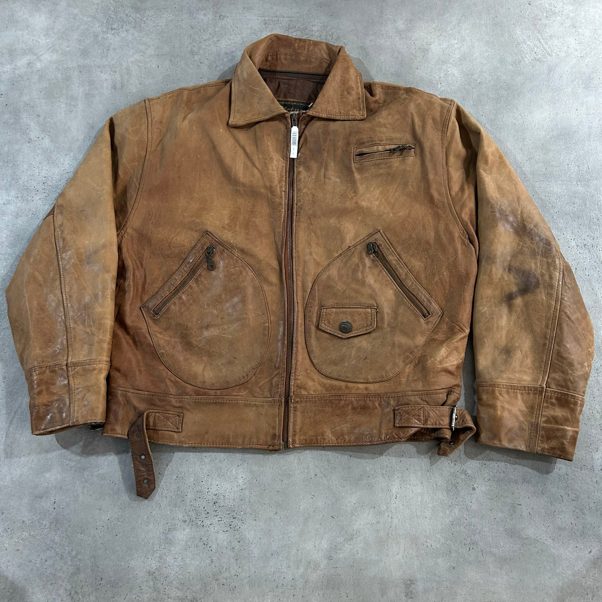Vintage 70s-90s France Leather Jackets