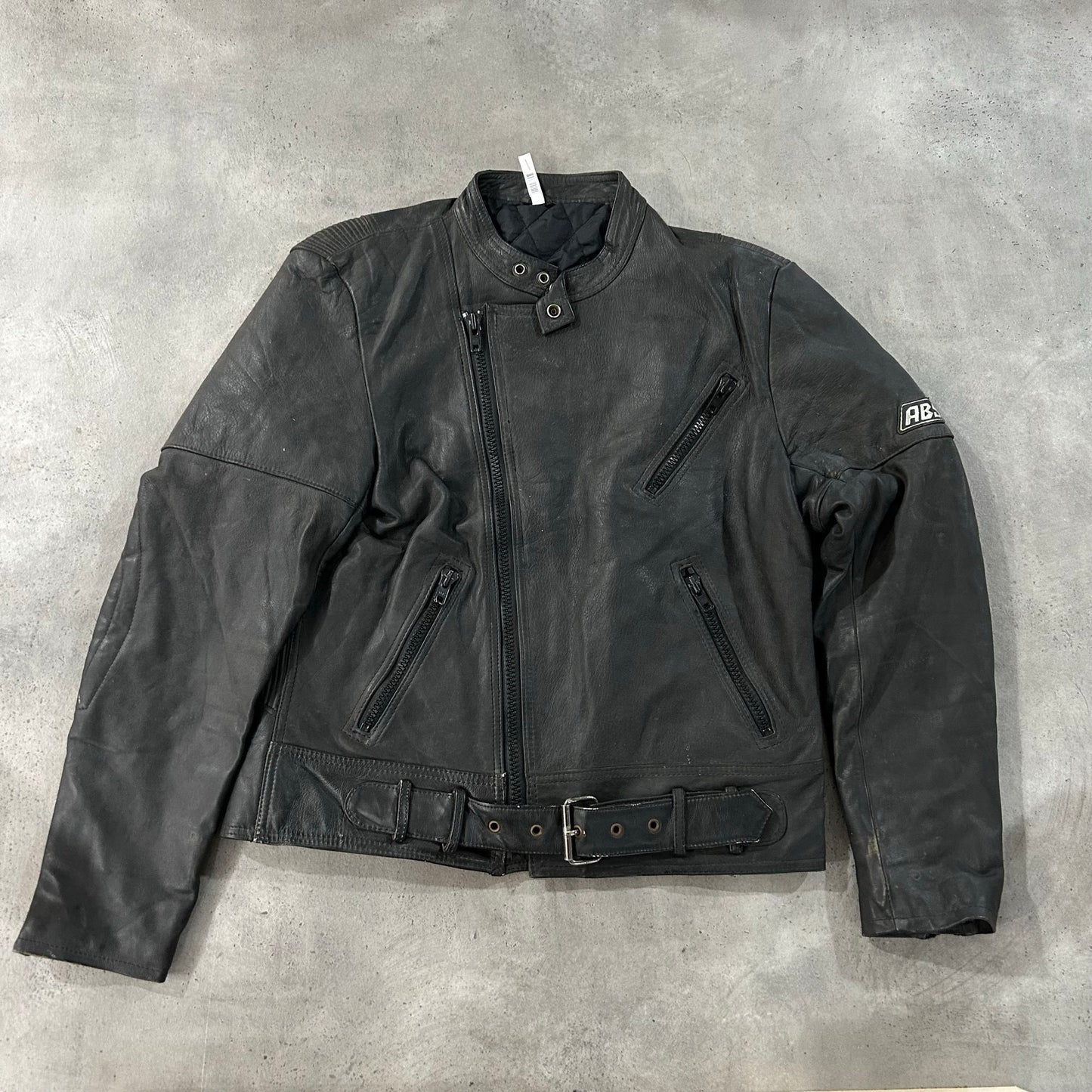 Vintage 70s-90s Germany Retro Double Rider Leather Jackets