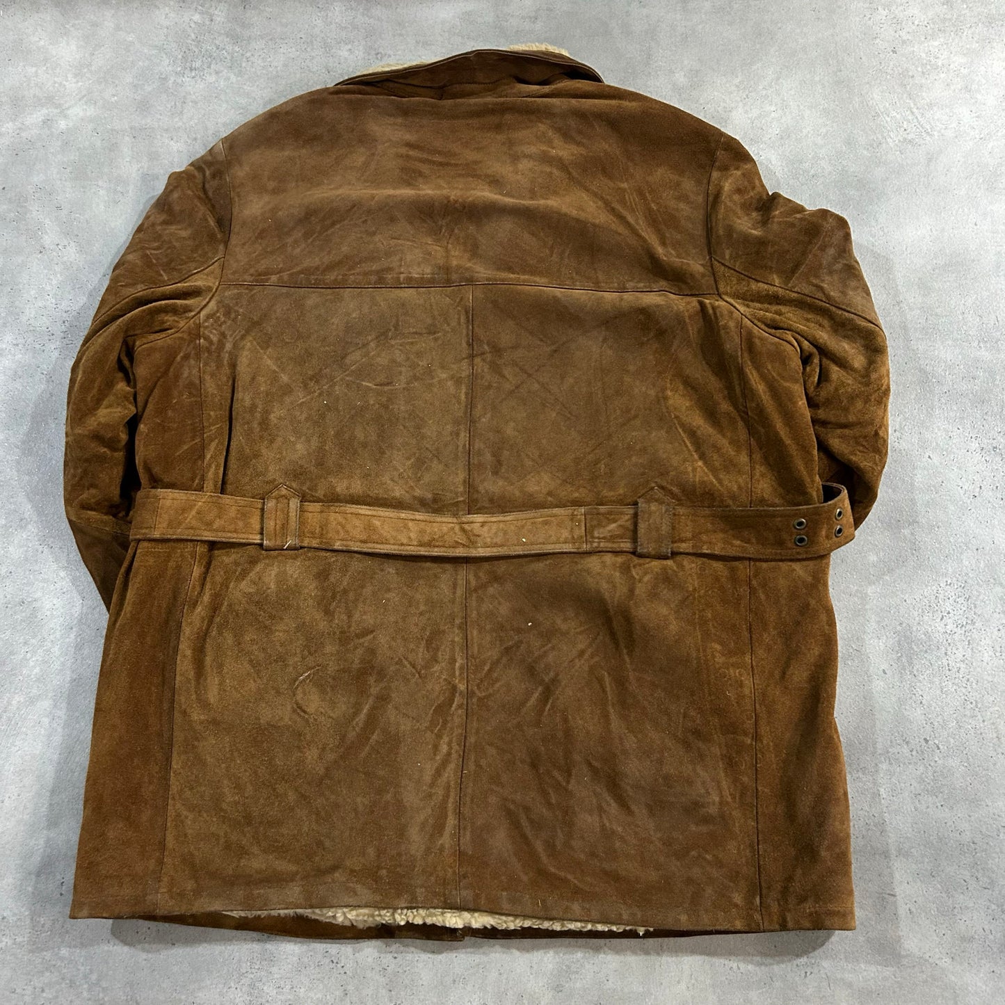 Vintage Retro Mid-Length Leather Jackets