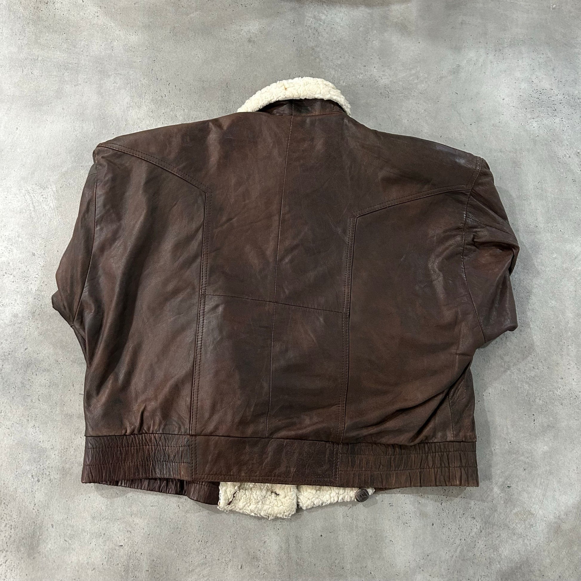 Vintage 70s-90s Military Flight Leather Jackets