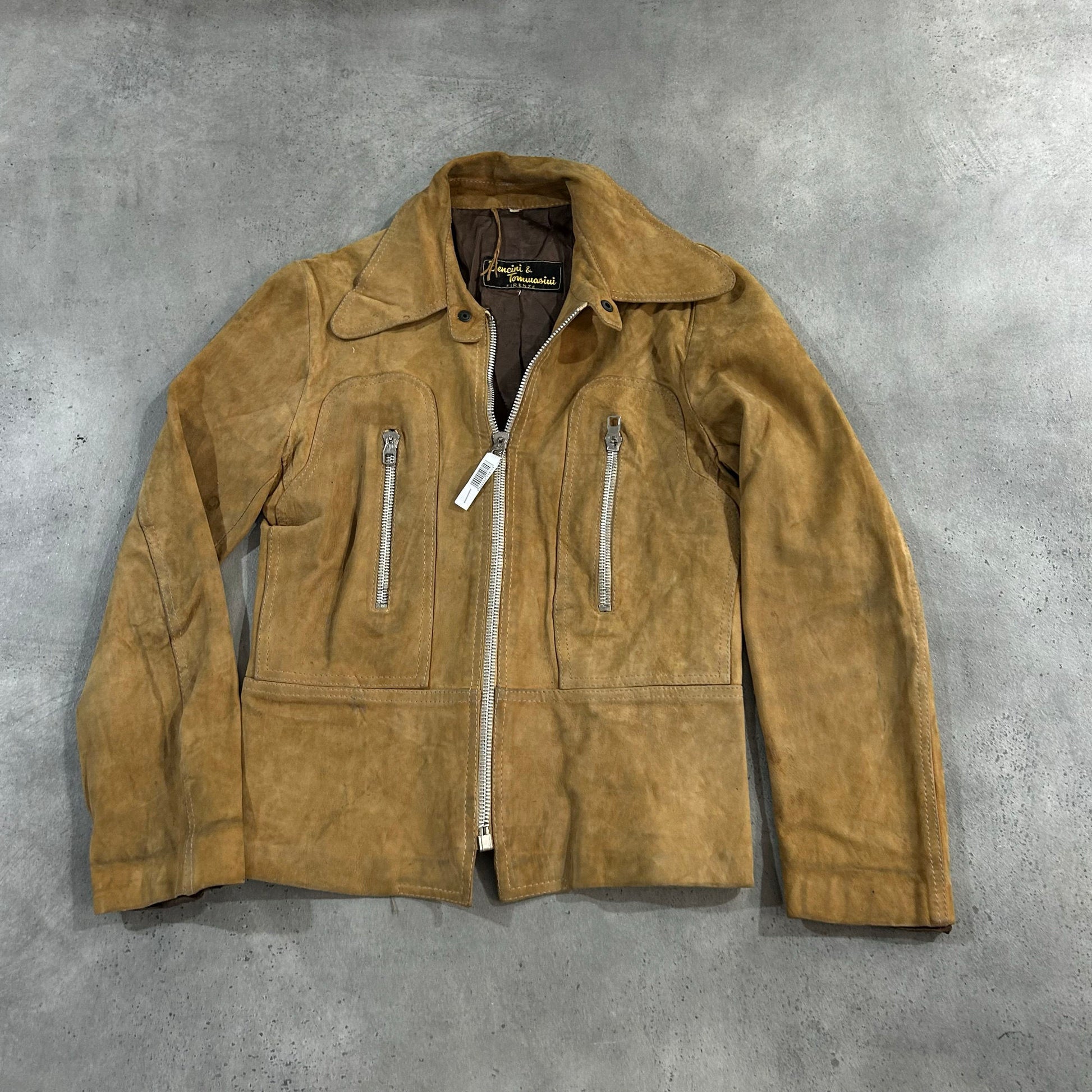 Vintage 70s-90s Italy Retro Leather Jackets