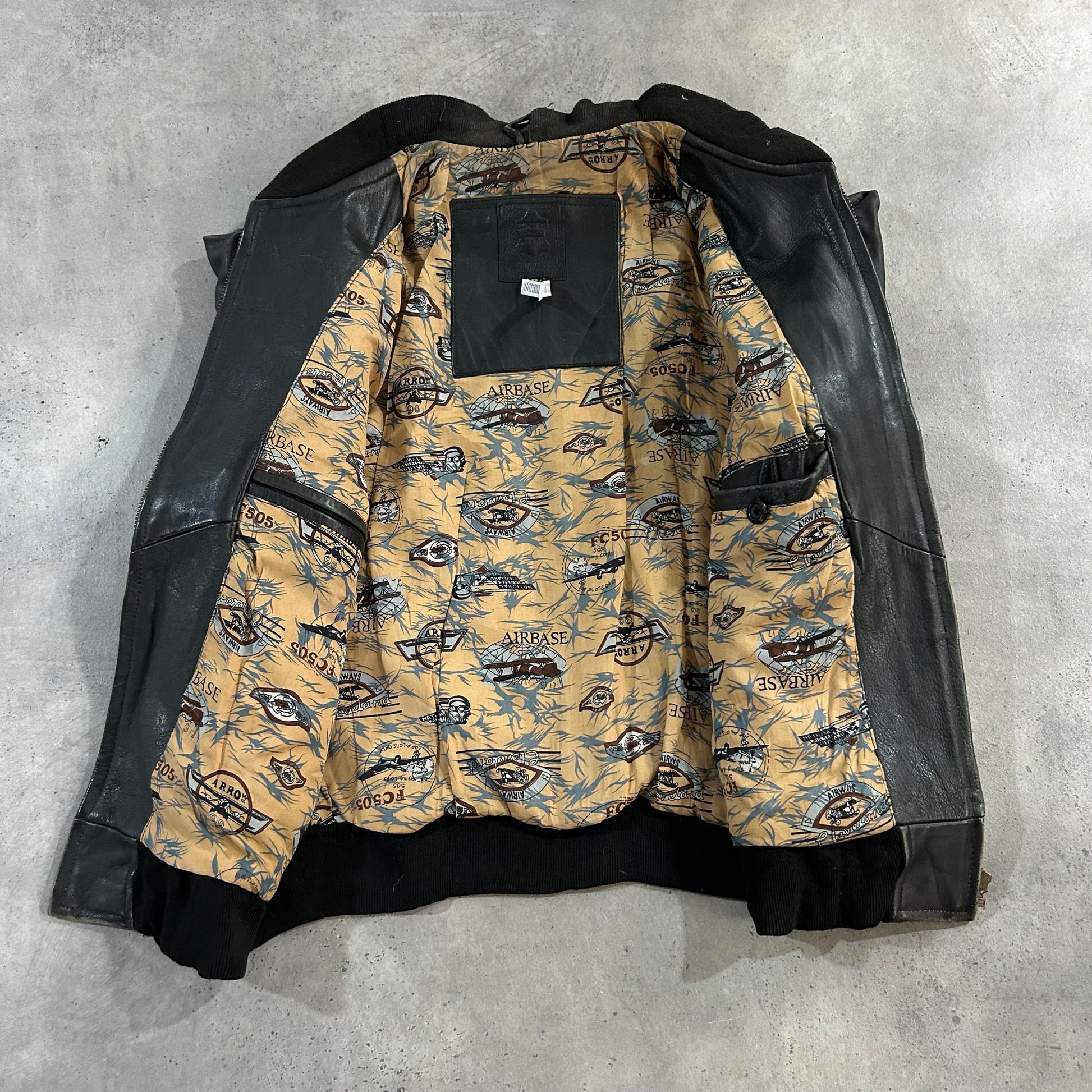 Vintage Military Flight Leather Jackets