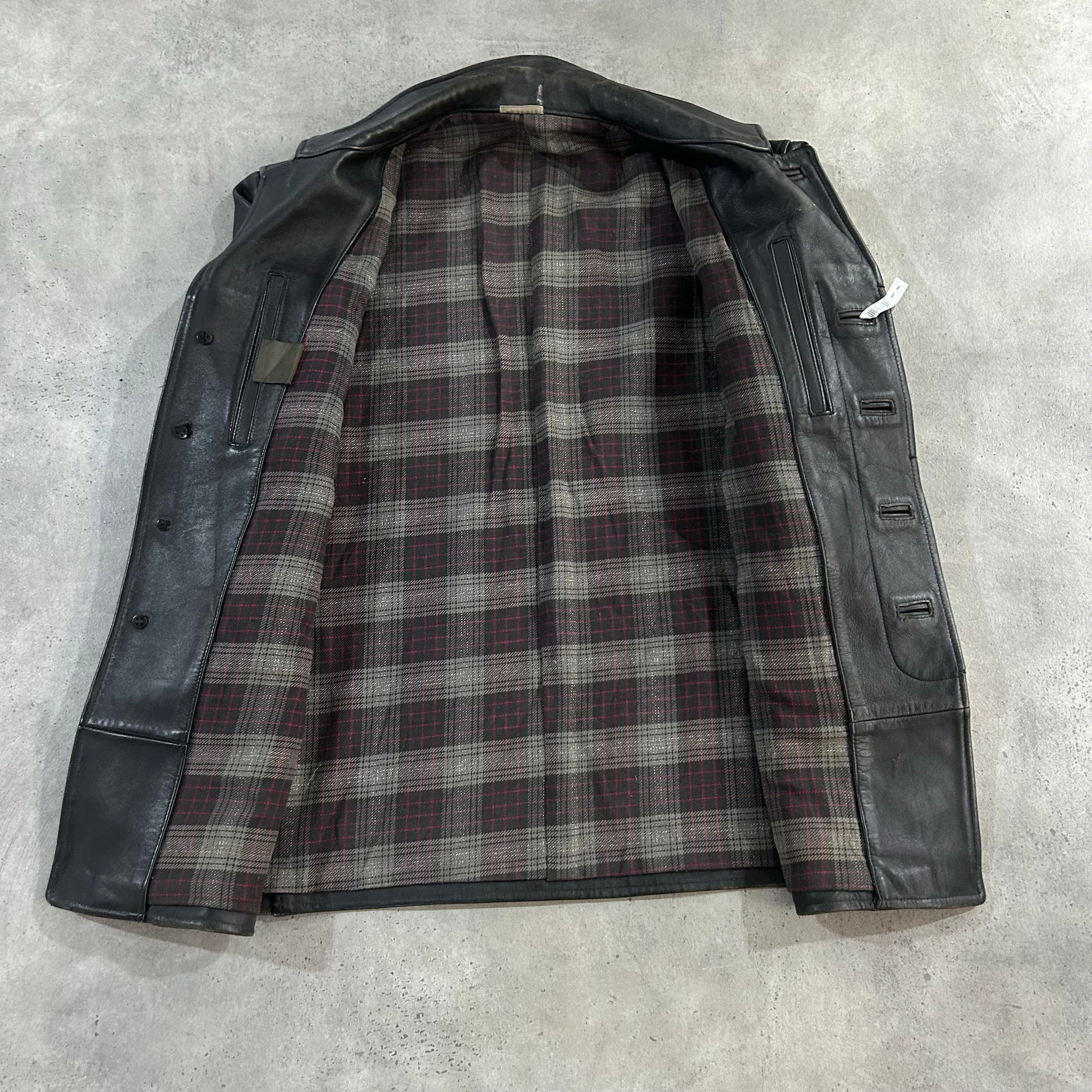 Vintage Mid-Length Leather Jackets