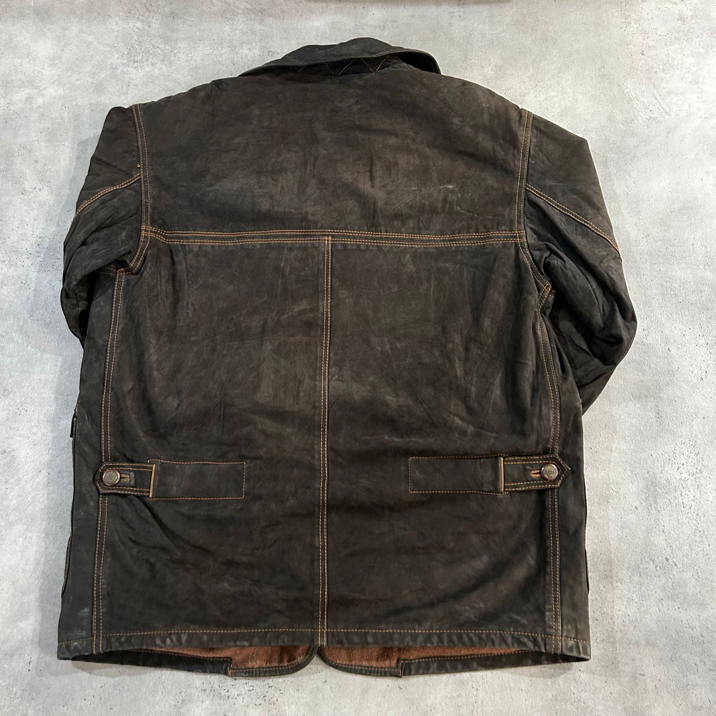 Vintage 70s-90s Workwear Mid-Length Leather Jackets