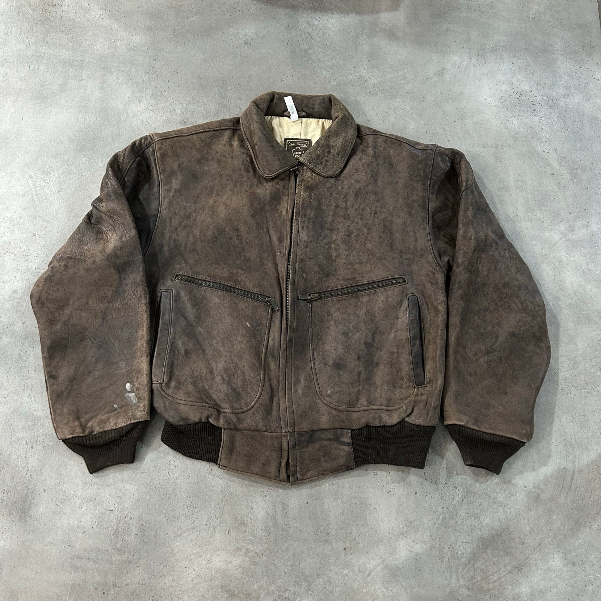 Vintage 70s-90s Hein Gericke Military Flight Leather Jackets