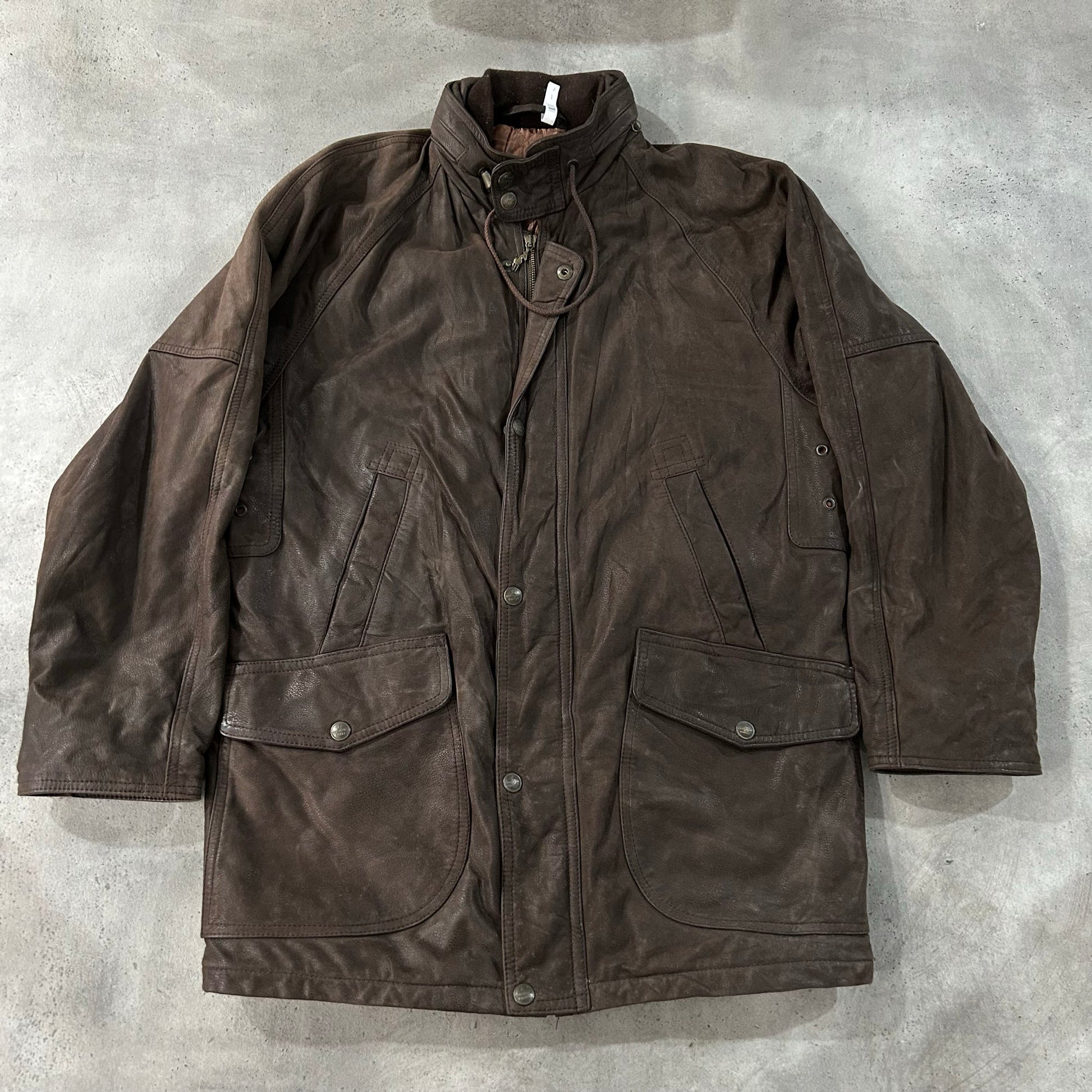 Vintage Mid-Length Leather Jackets