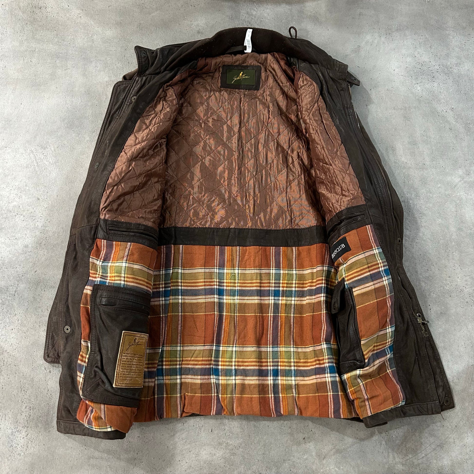 Vintage Mid-Length Leather Jackets