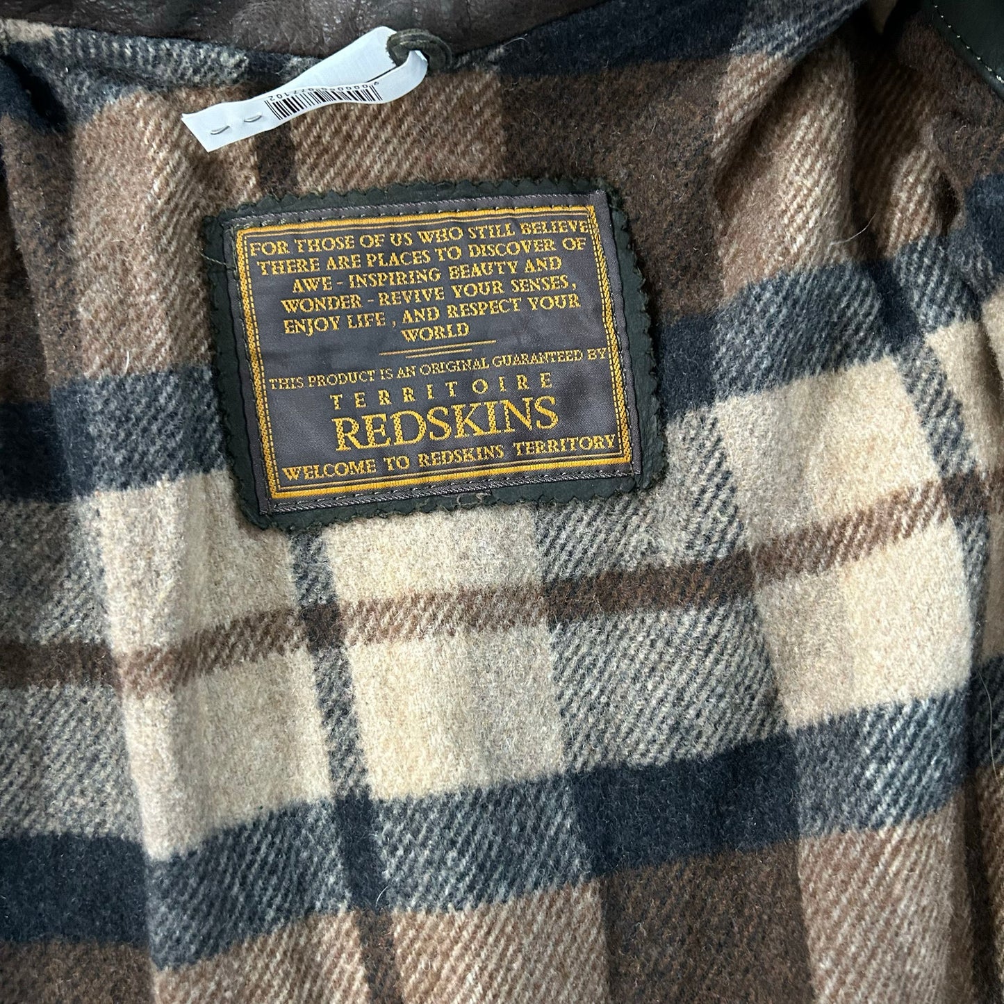 Vintage Redskins Retro Mid-Length Leather Jackets