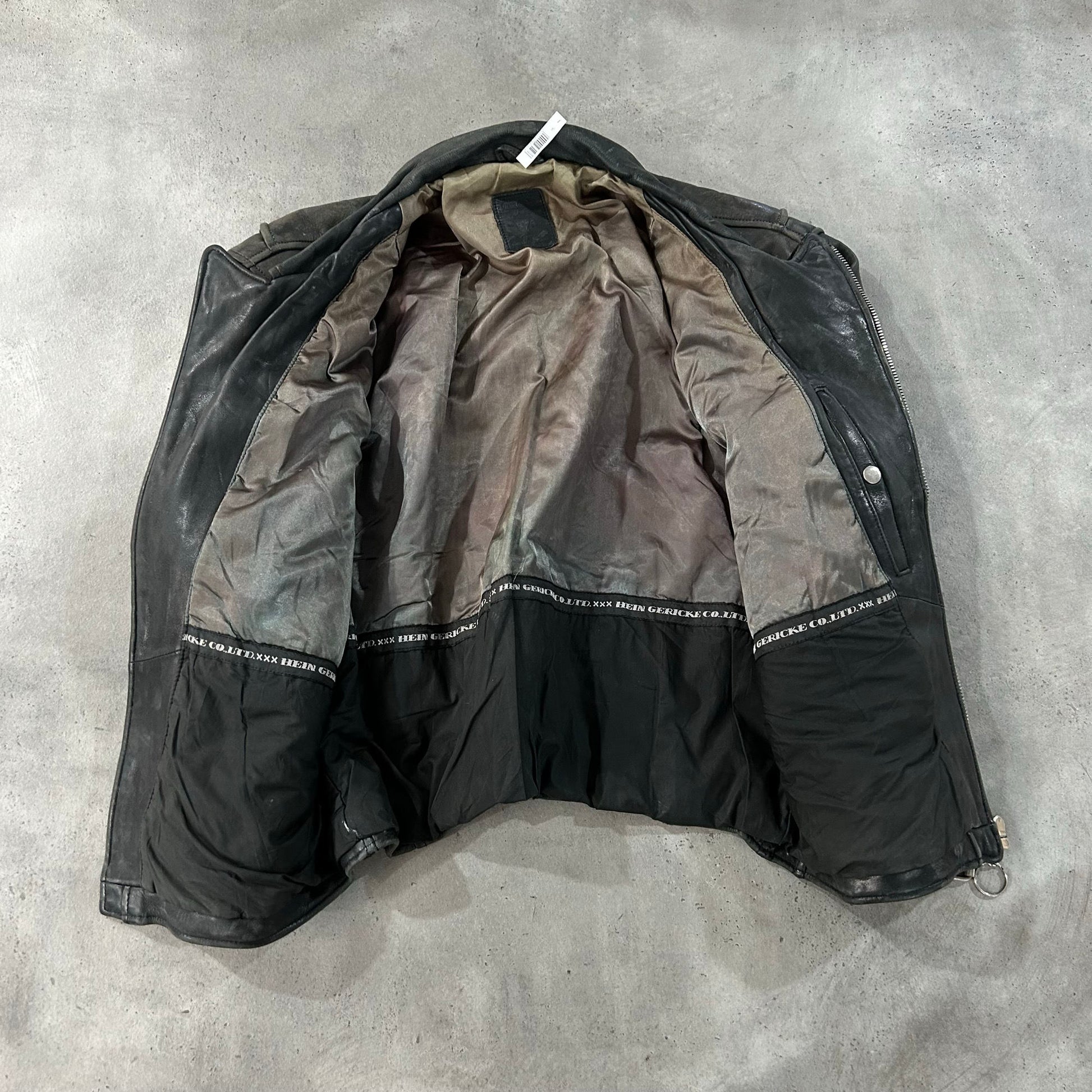 Vintage 70s-90s Hein Gericke Retro Double Rider Leather Jackets