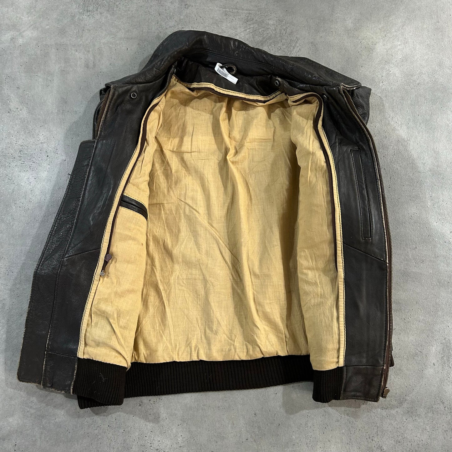 Vintage 70s-90s Germany Retro Flight Leather Jackets