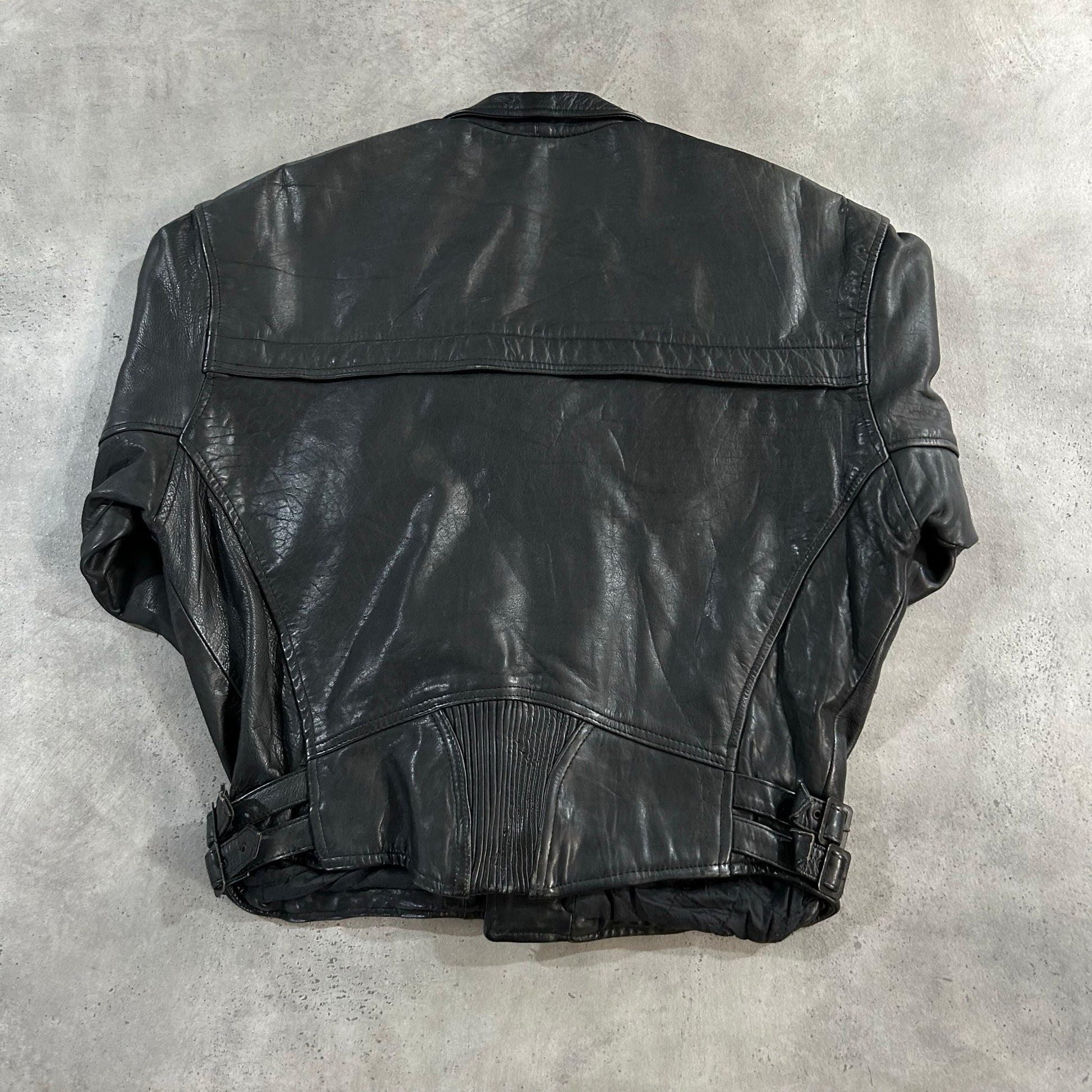 Vintage 70s-90s Retro Double Rider Leather Jackets