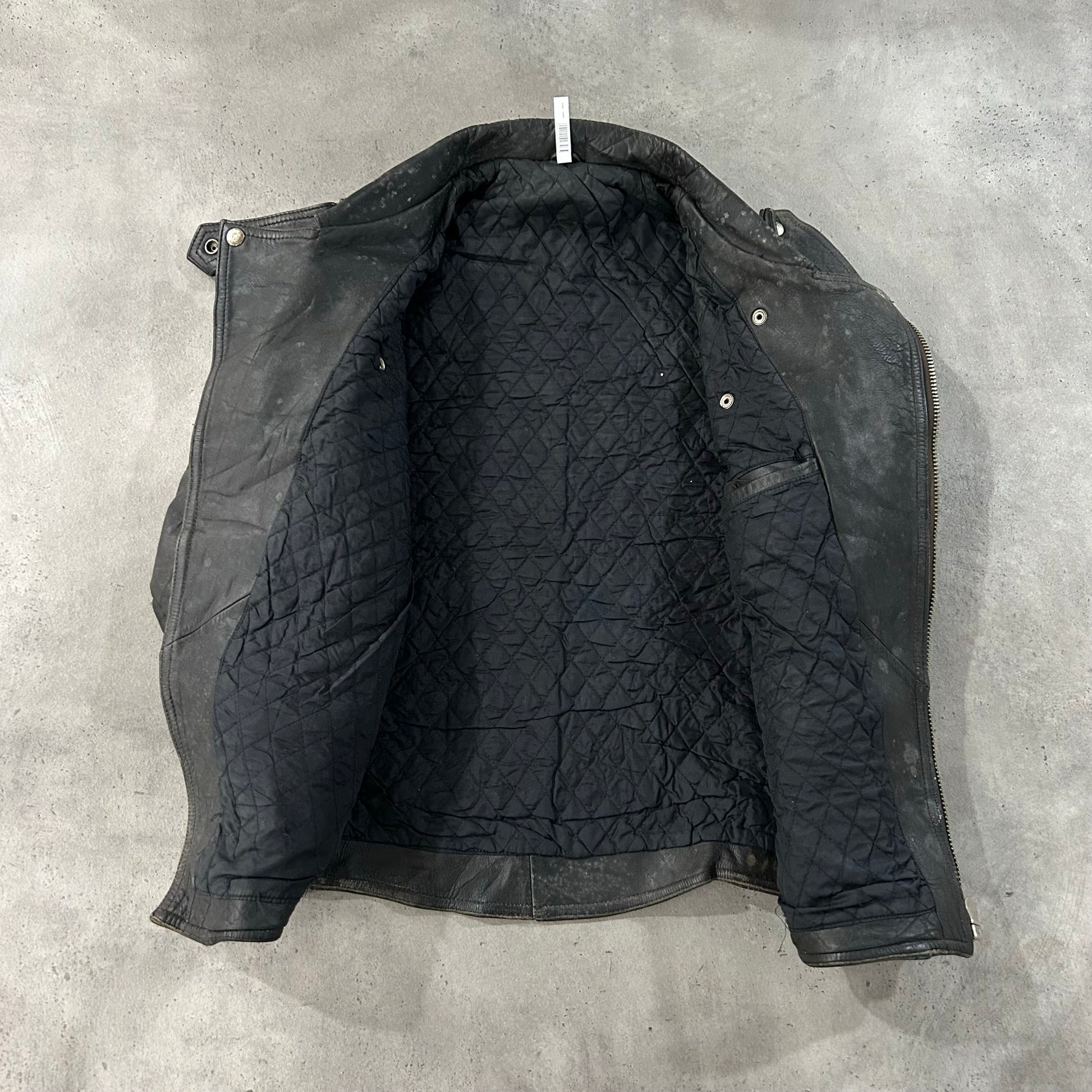 Vintage 70s-90s Germany Double Rider Leather Jackets